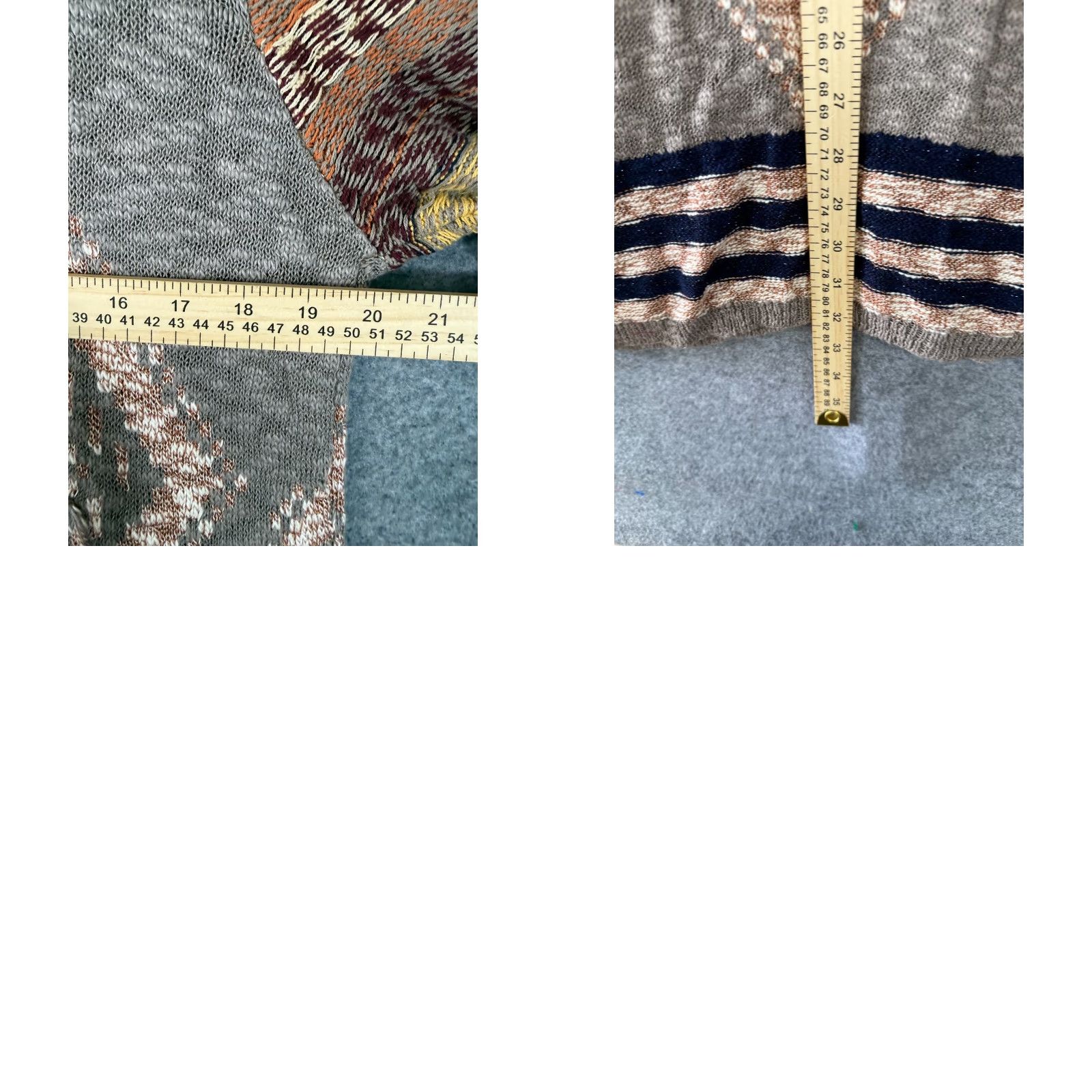 BKE BKE Buckle Sweater Mens M Brown Knit Aztec Tribal Open Front Hooded Cardigan Size US M / EU 48-50 / 2 - 9 Thumbnail