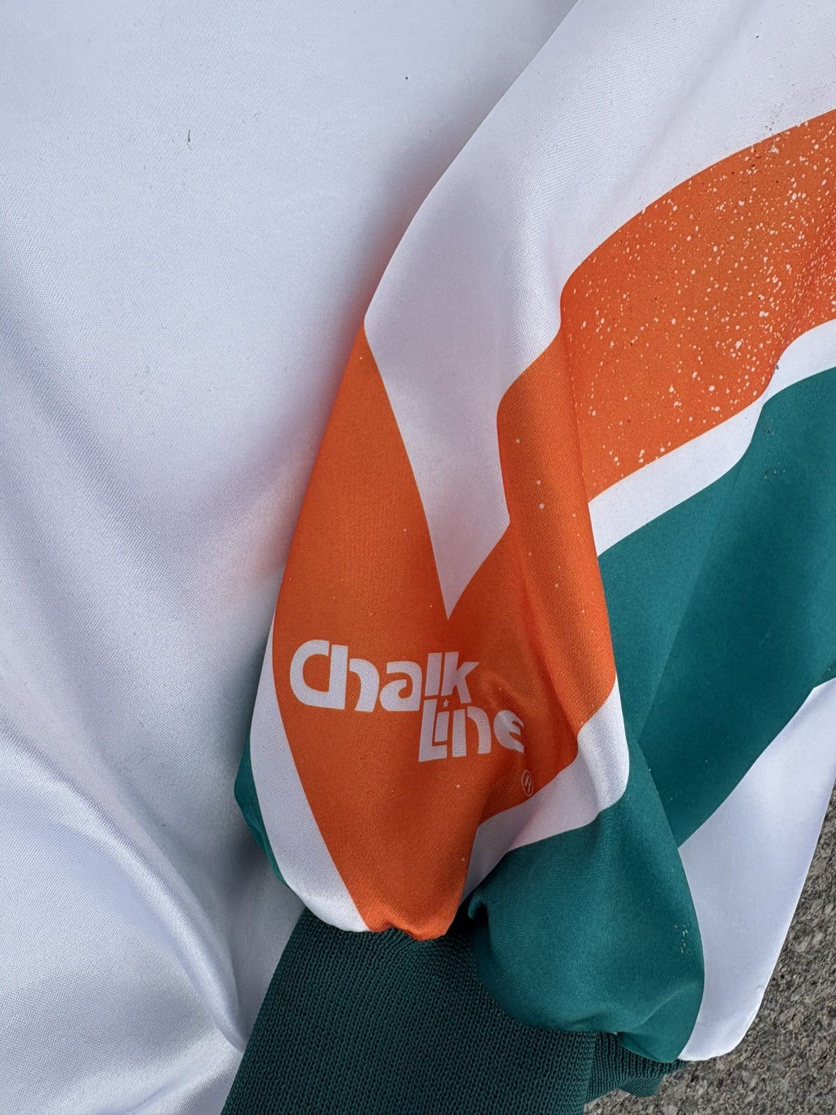 Chalk Line 90s Chalk Line Miami Dolphins Dan Marino Jacket Size US XL / EU 56 / 4 - 4 Thumbnail