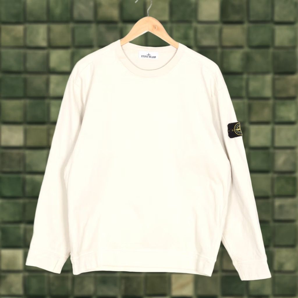 Stone Island STONE ISLAND Crew Neck Pullover Sweatshirt Men L VR3975 Size US L / EU 52-54 / 3 - 1 Thumbnail