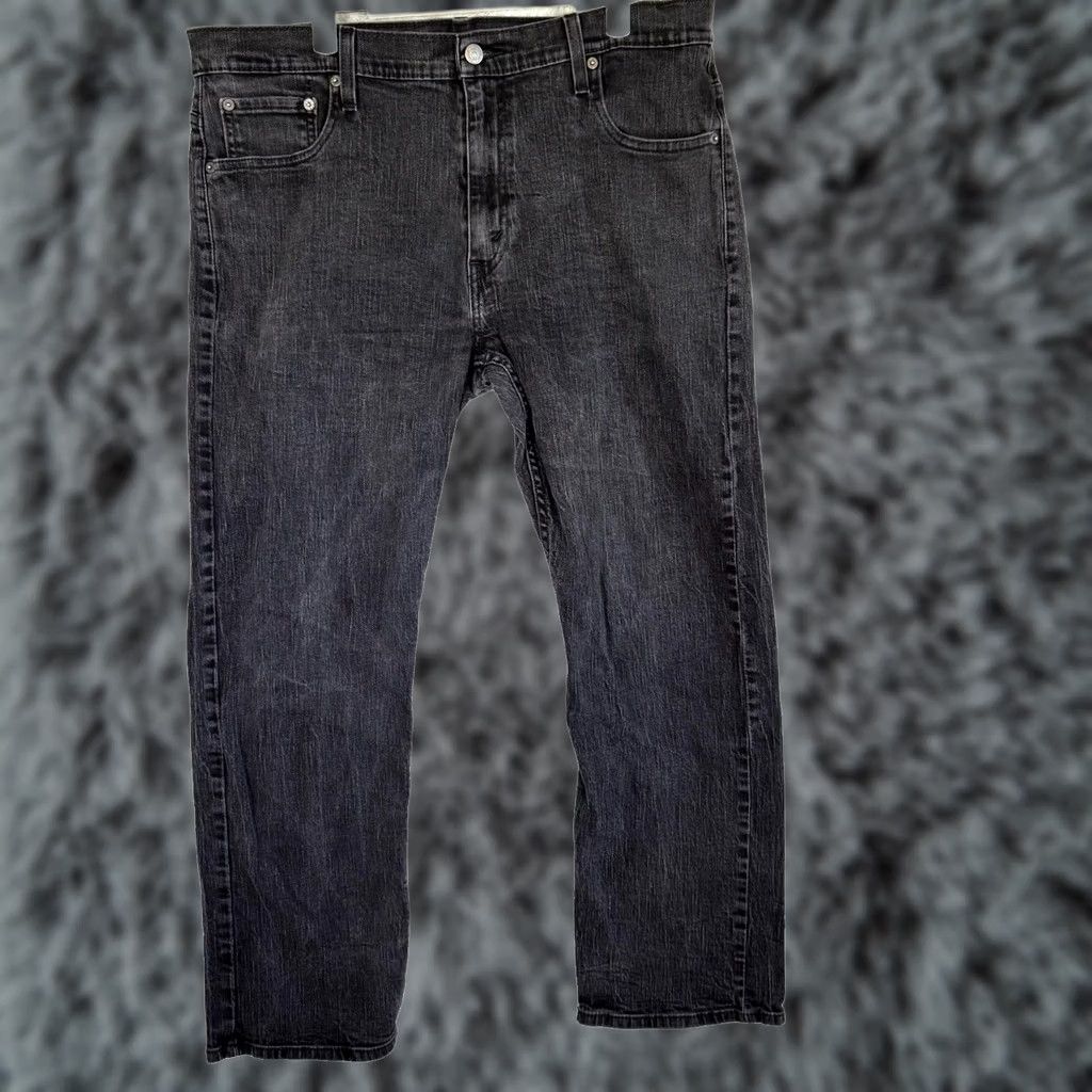 Levi's Levi’s 510 Jeans Men’s W33 x L30 Black Denim Mid-Rise Straight Leg Mens Size US 33 - 1 Thumbnail