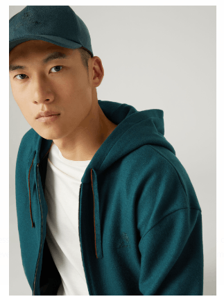 Loro Piana o1srvl11e0424 Hooded Bomber in Green Size US L / EU 52-54 / 3 - 5 Thumbnail