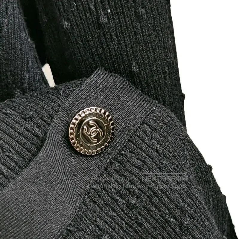 Chanel Chanel Black Cotton Long Sleeve Pullover Sweater . Size S / US 4 / IT 40 - 5 Thumbnail