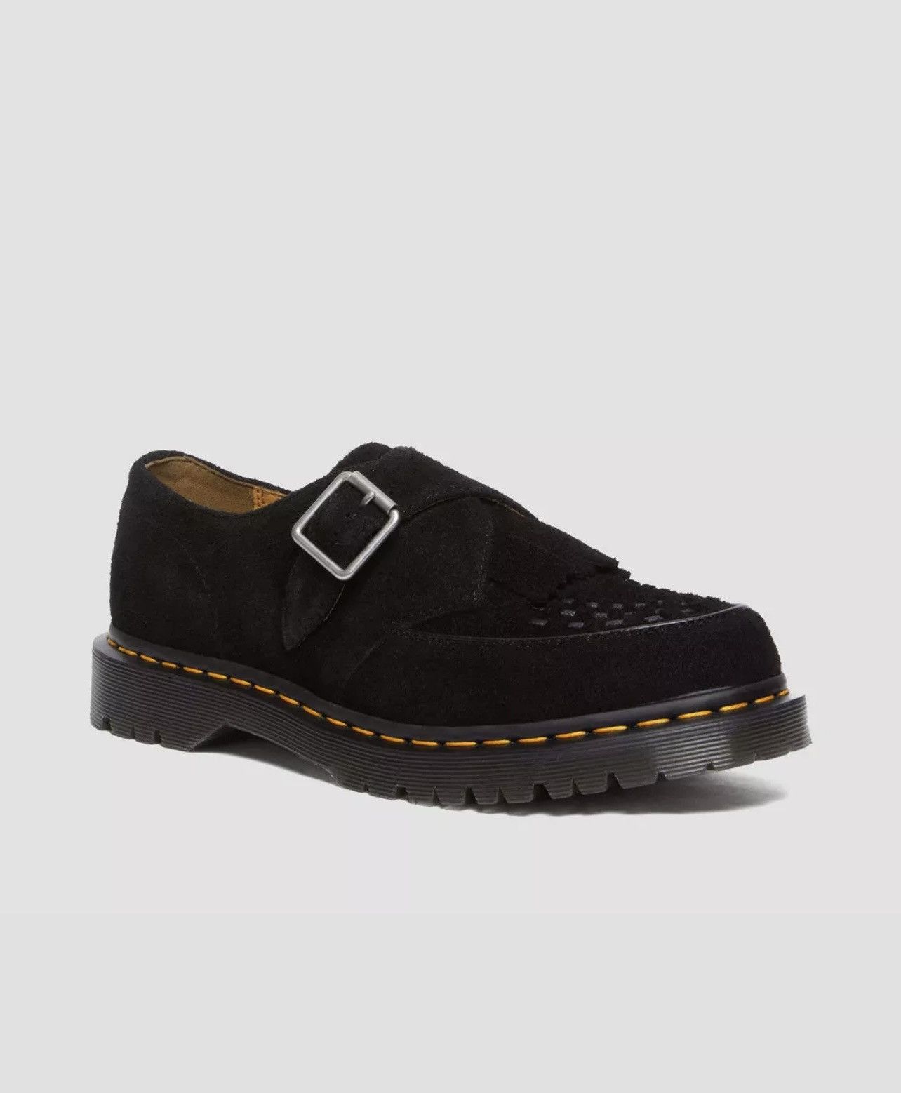 Dr. Martens RAMSEY SUEDE KILTIE BUCKLE CREEPERS LOAFERS Size US 11.5 / EU 44-45 - 1 Thumbnail