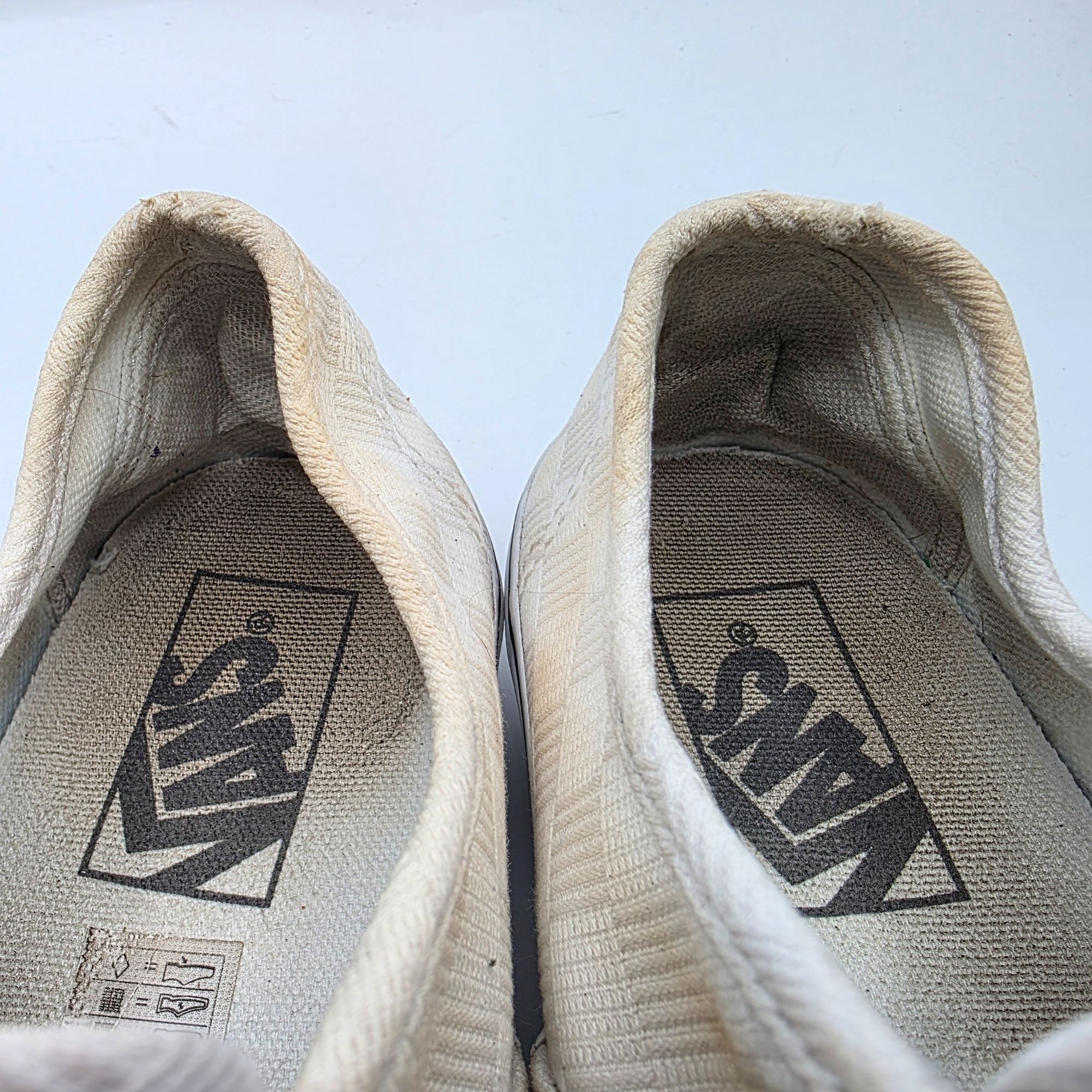 Vans Vans Authentic Womens Size 6 White Platform Shoes Casual Wal Size US 6 / IT 36 - 9 Thumbnail