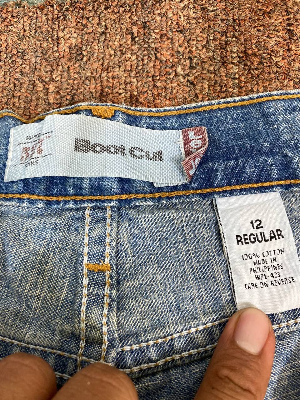 Levi's vintage levis 527 bootcut flare distressed denim Size US 29 - 12 Thumbnail