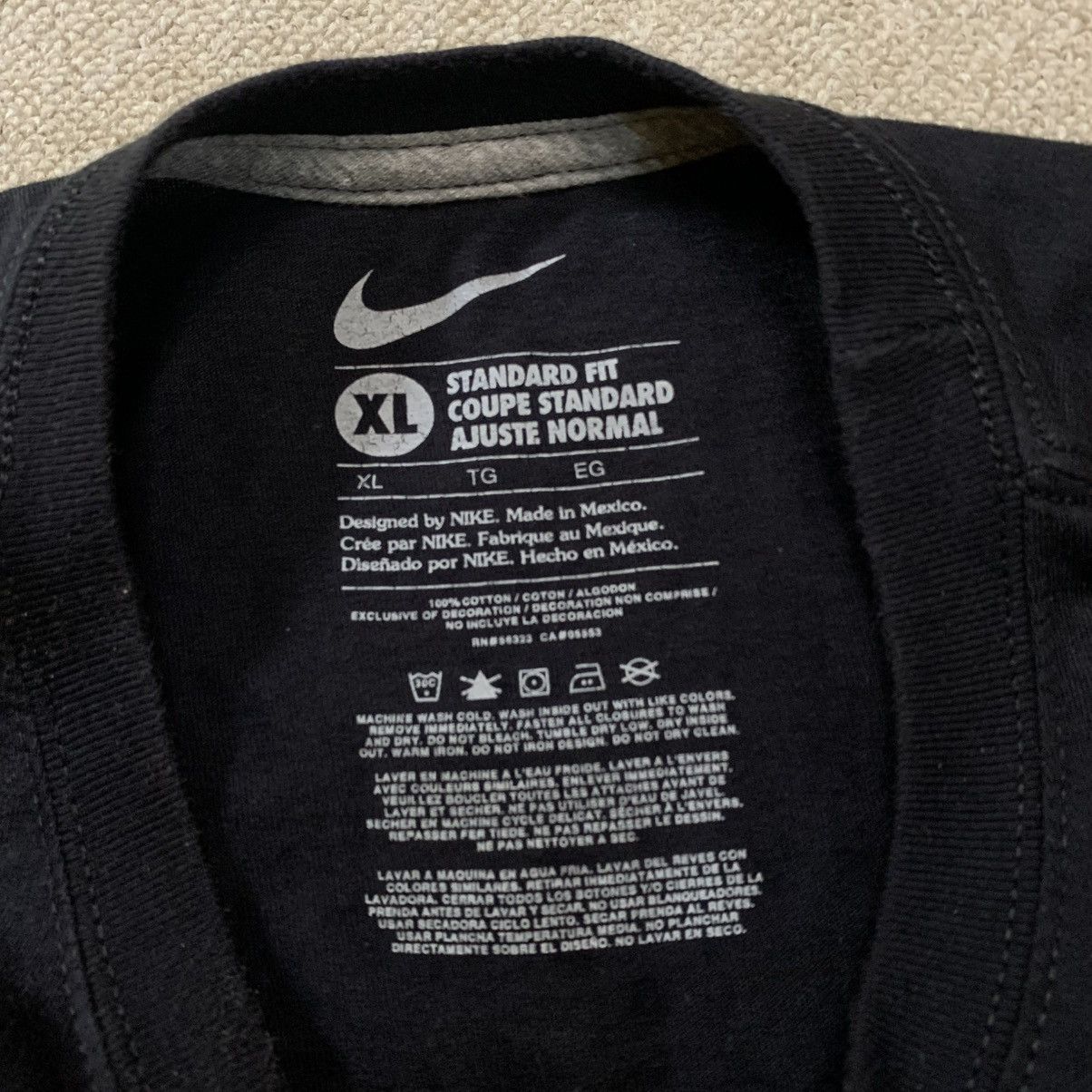 Nike Vintage Nike Standar fit Size US XL / EU 56 / 4 - 4 Thumbnail