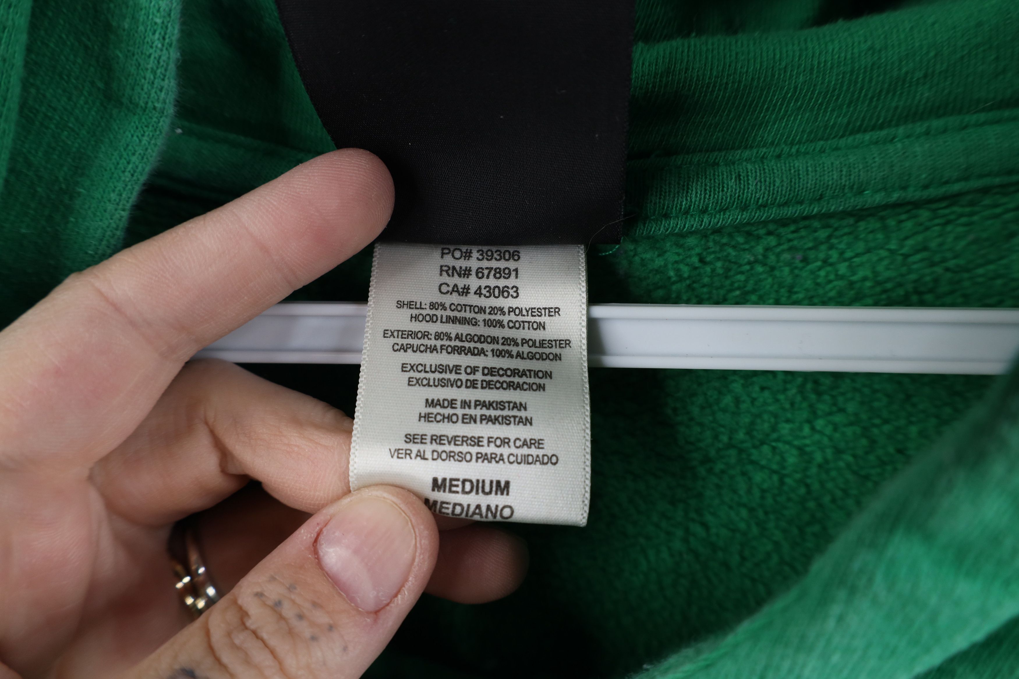 Vintage Vintage Spell Out Notre Dame University Hoodie Sweatshirt Size US M / EU 48-50 / 2 - 10 Thumbnail