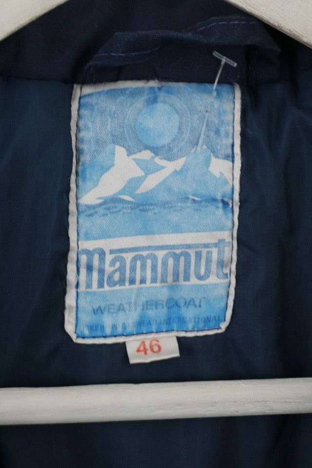 Vintage Mammut Men 46 M Jacket Vintage Navy Blue 2091 Size US M / EU 48-50 / 2 - 5 Thumbnail