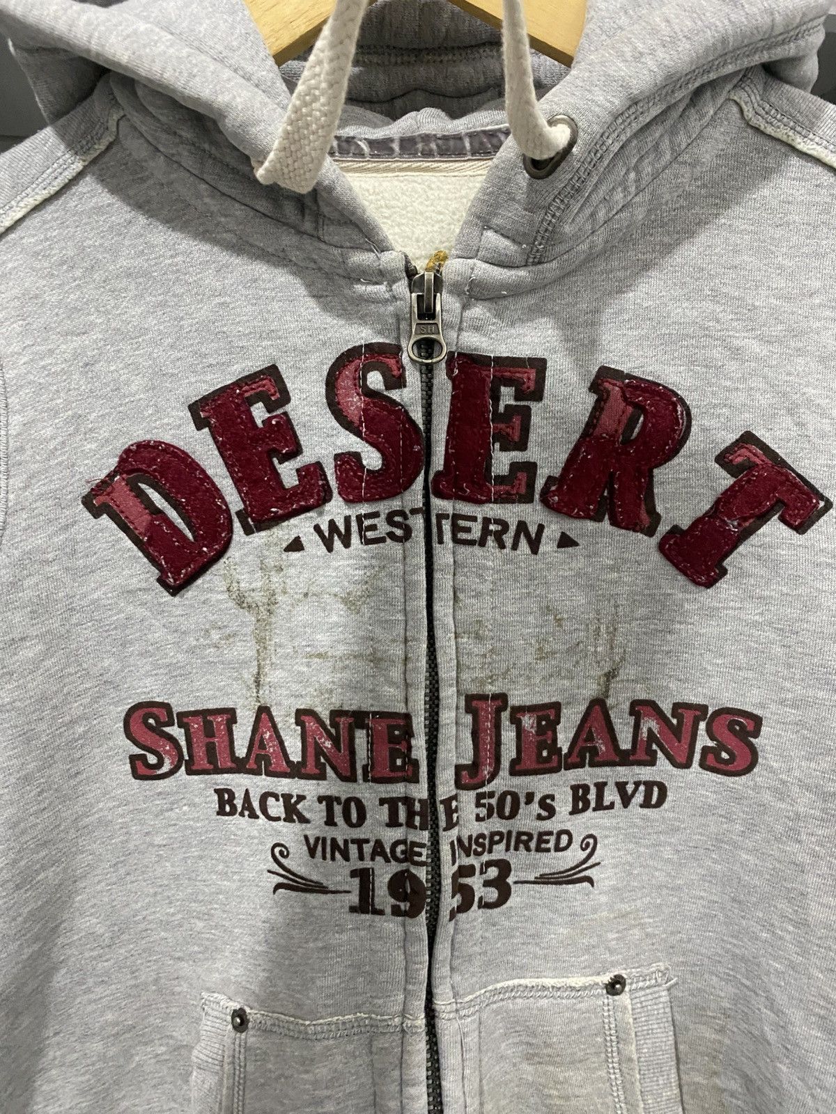 Japanese Brand Japanese y2k shanejeans western hoodie Size US S / EU 44-46 / 1 - 3 Thumbnail