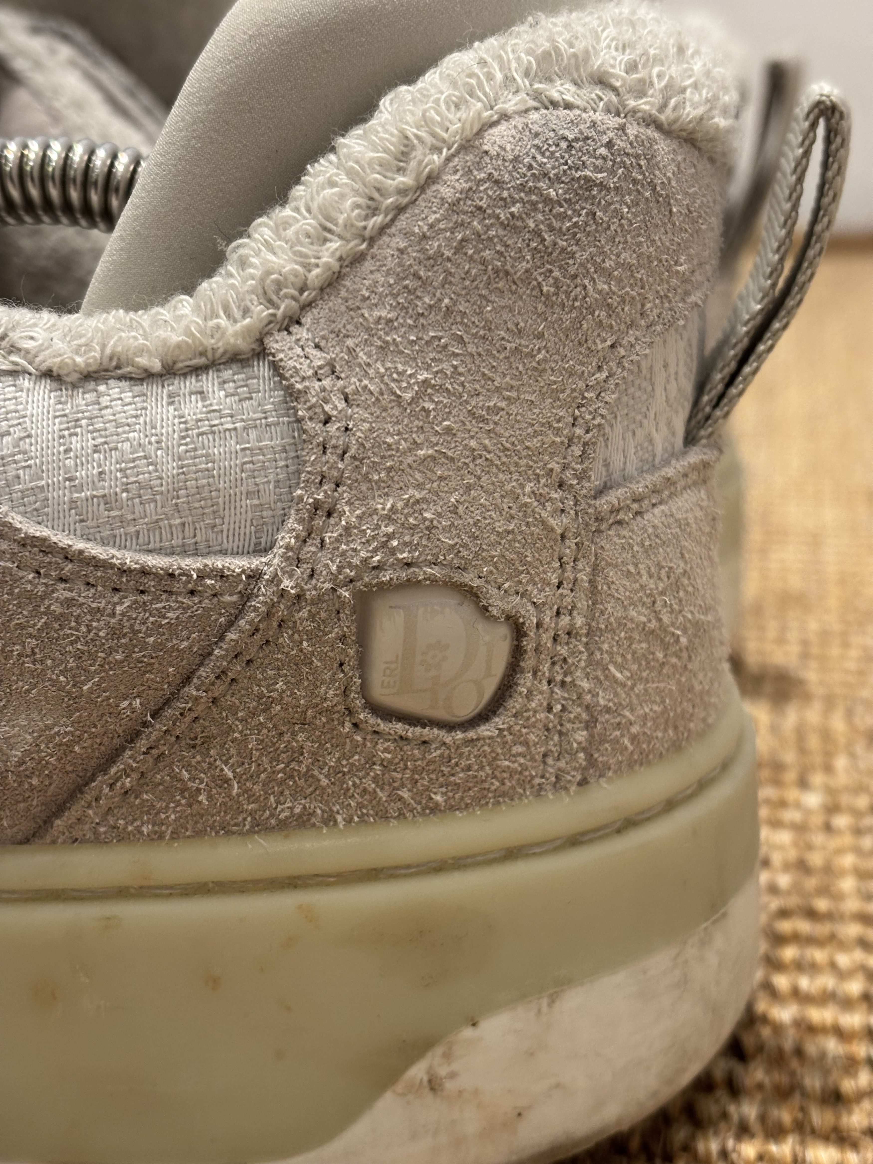 Dior Basket de luxe Dior B9S skater ERL daim crème en tbe Size US 9 / EU 42 - 3 Thumbnail