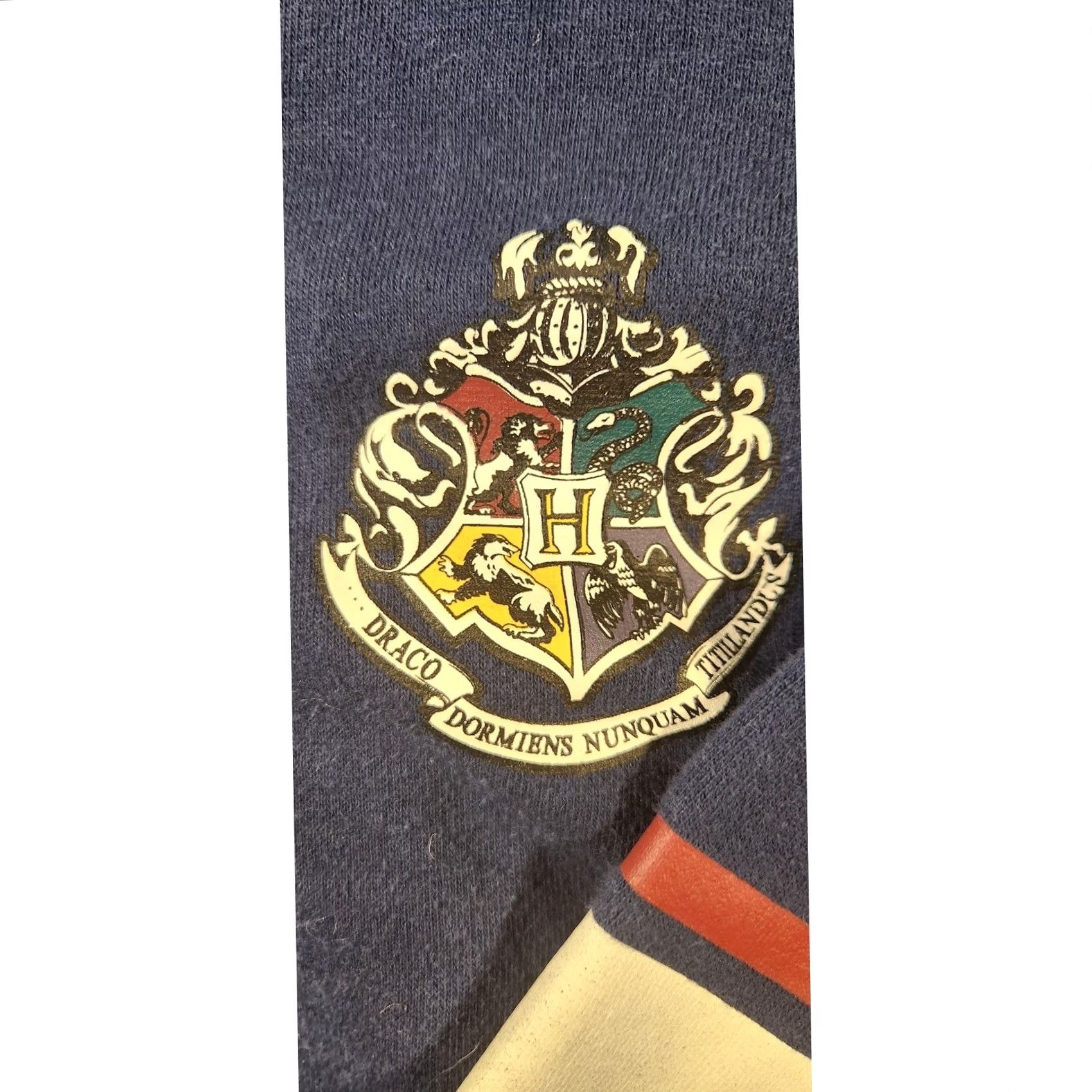 Vintage Harry Potter Hoodie Large Blue Hogwarts Crest Fleece Pullover Graphic Top Size US L / EU 52-54 / 3 - 2 Thumbnail
