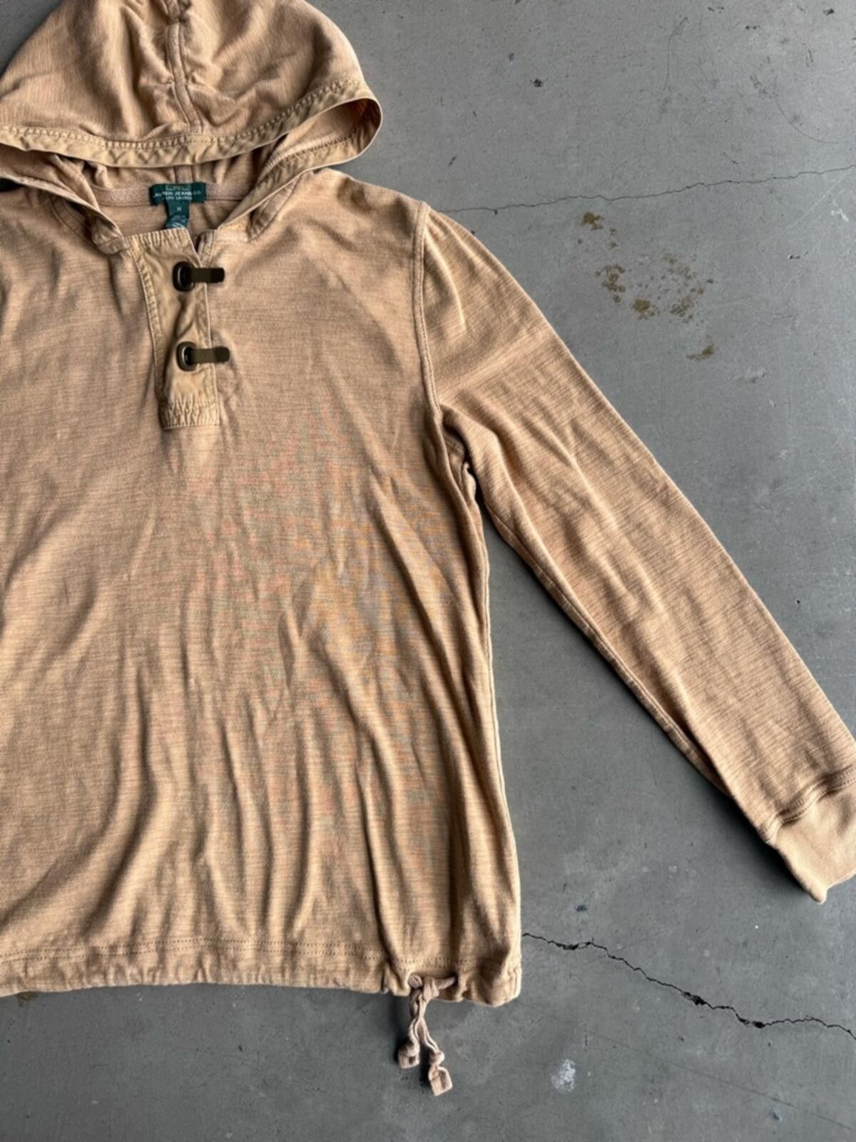 Lauren Ralph Lauren Lauren Jeans Co RL / Hooded Toggle Top / Tan Size M / US 6-8 / IT 42-44 - 1 Thumbnail