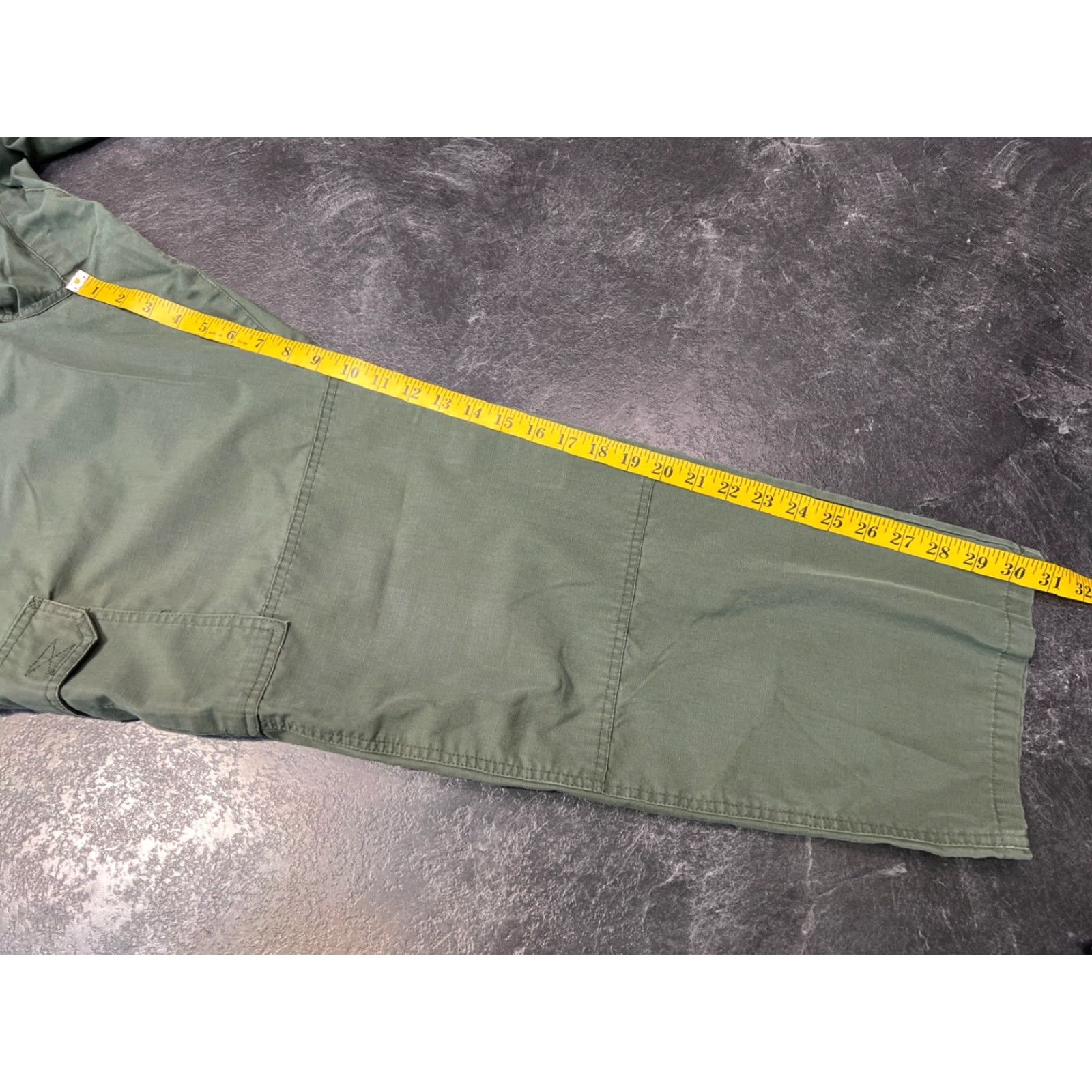 Vintage 511 Tactical Tactile Pants Mens 42x32 Green Ripstop Cargo Combat Work Size US 42 / EU 58 - 4 Thumbnail