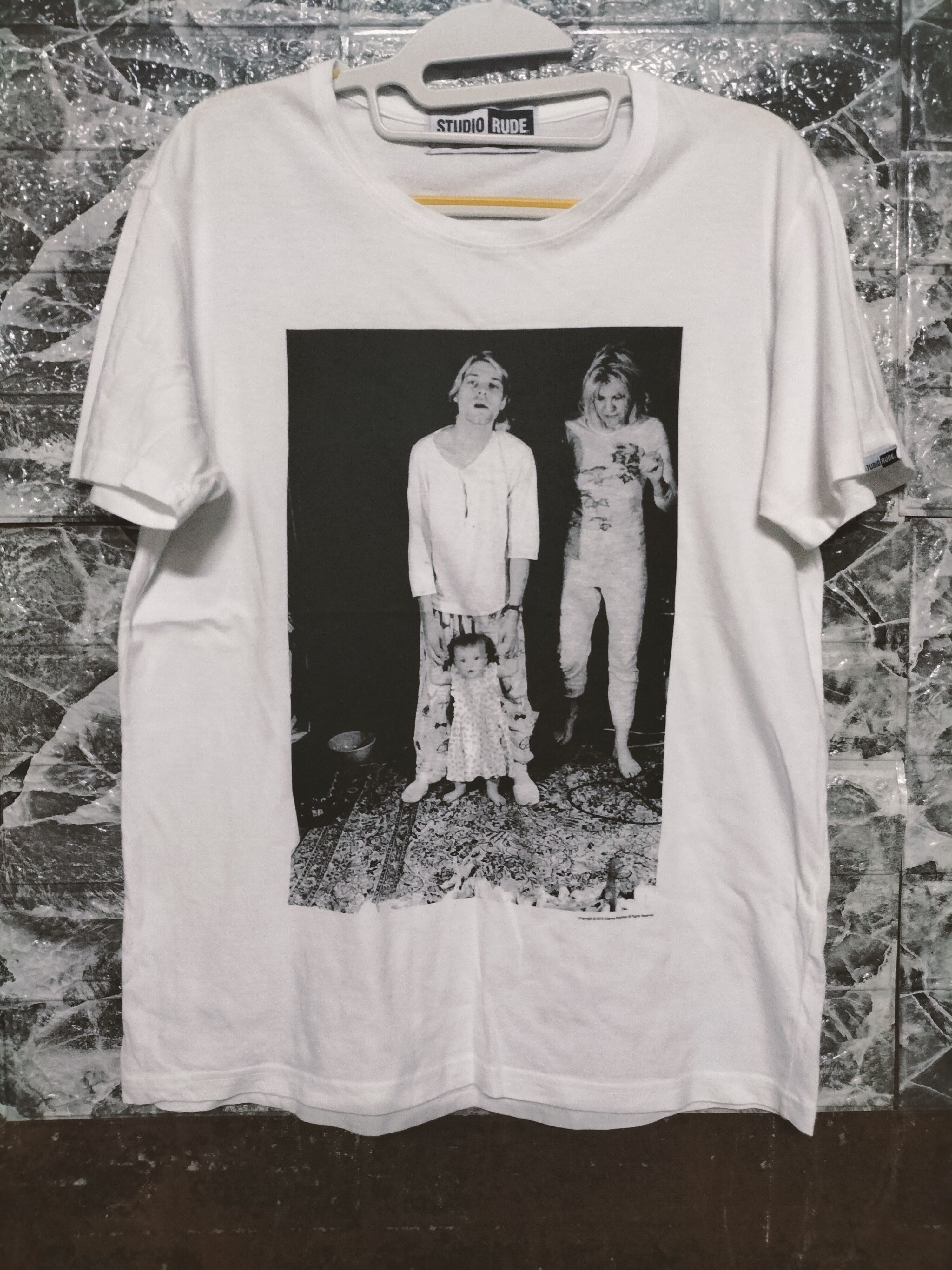 Kurt Cobain x Family by Charles Peterson Studio Rude