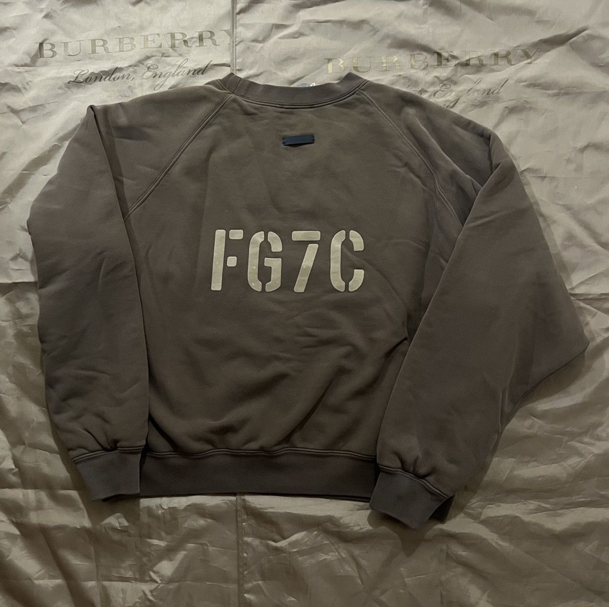 FEAR OF GOD Vintage-Inspired Crewneck Sweatshirt size S $800