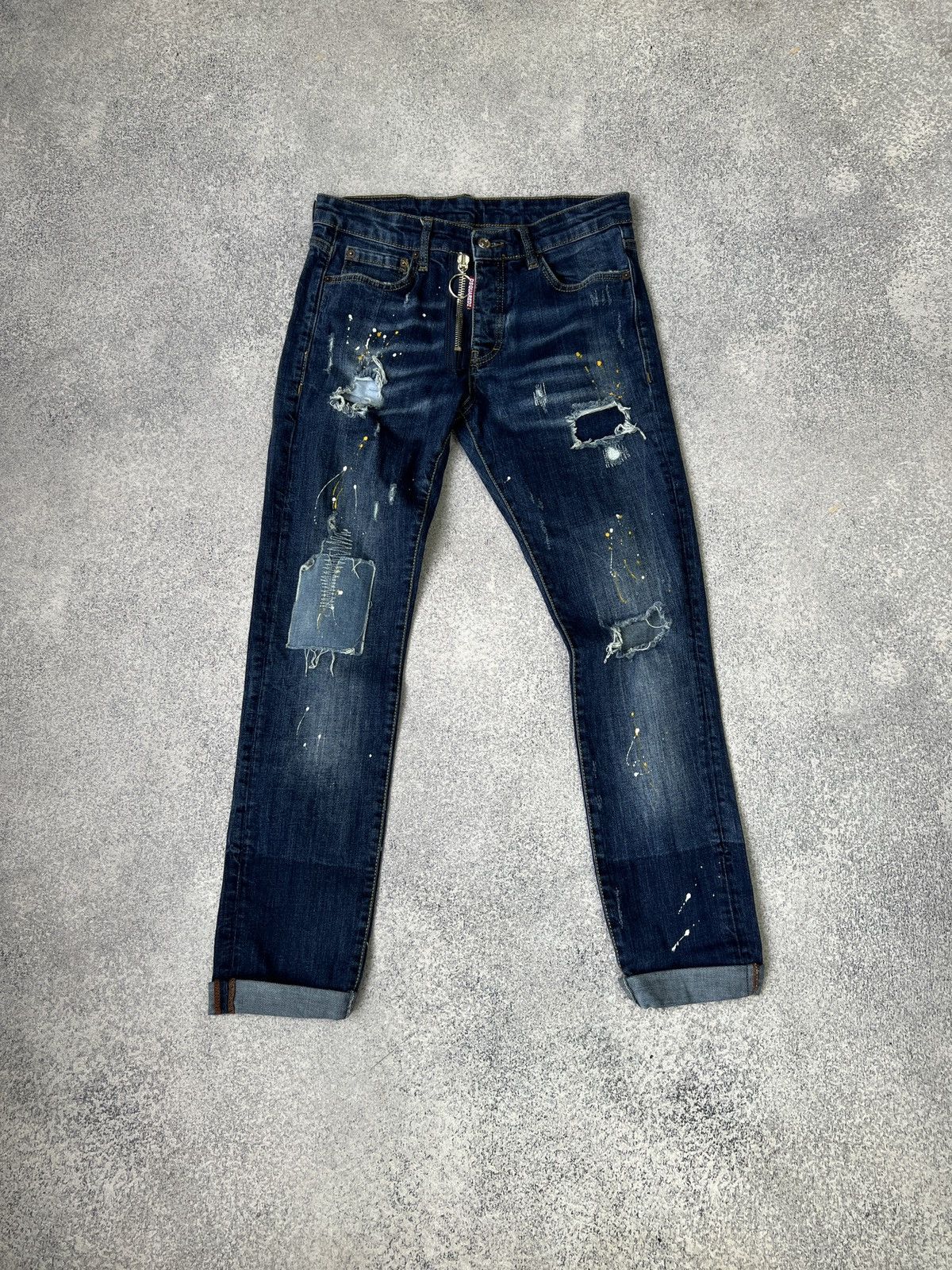 Designer × Dsquared2 × Vintage Vintage Dsquared2 Denim Luxury Jeans Size US 30 / EU 46 - 1 Thumbnail