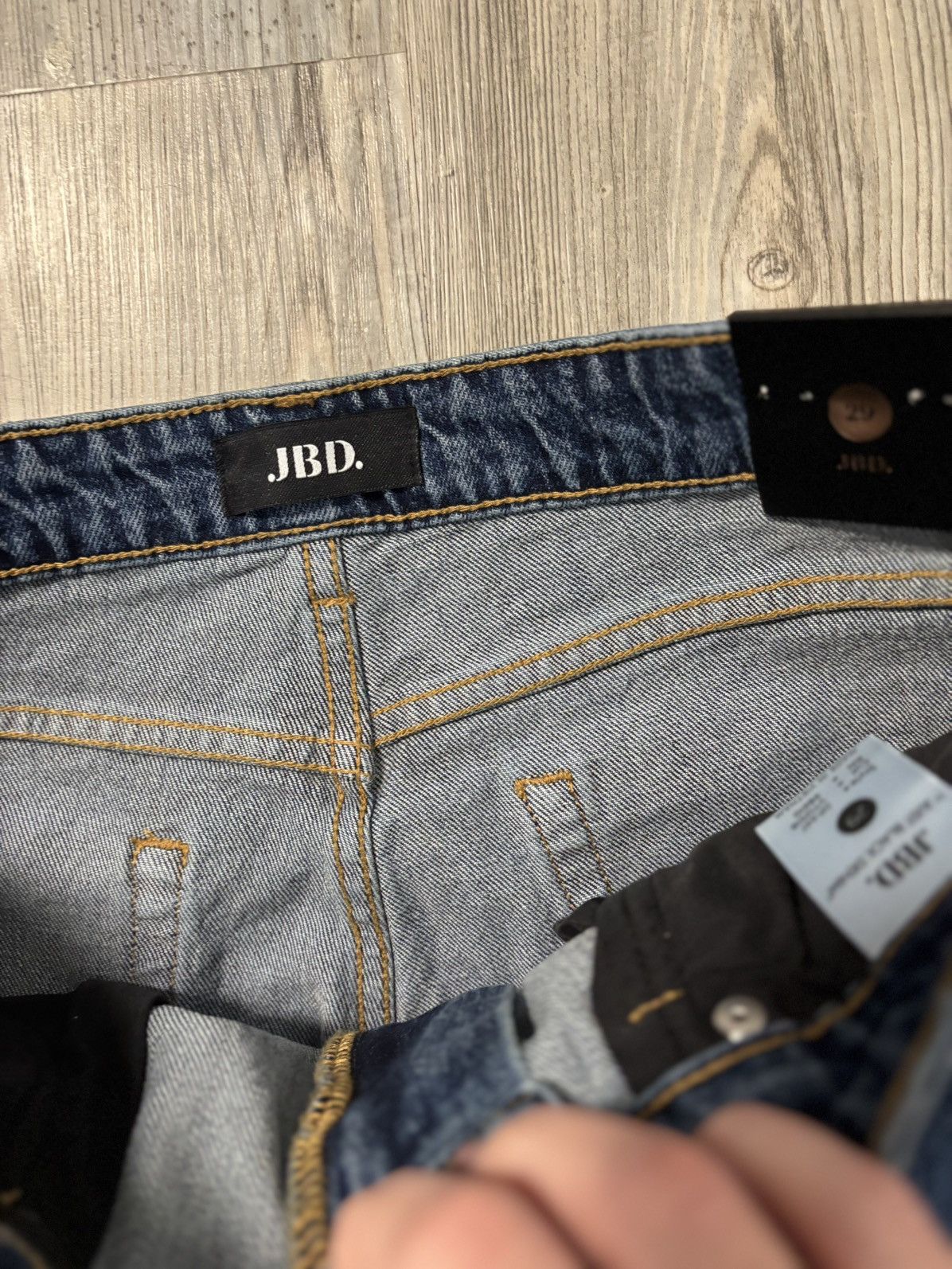 Other Just USA NWT High Rise Retro Straight Leg Jeans Full Length Size 29" - 8 Thumbnail