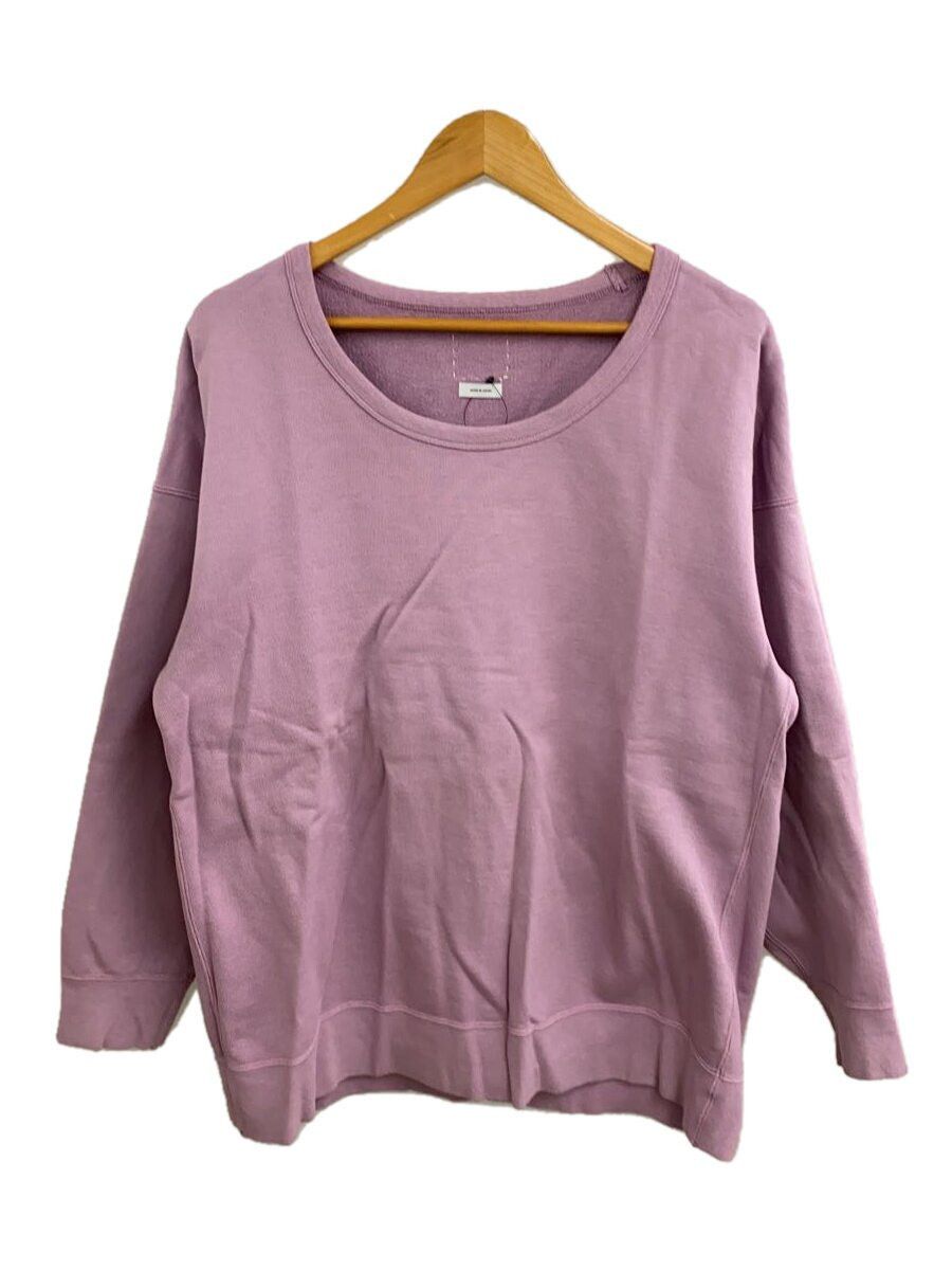 Visvim Purple Cotton Jumbo Crew Sweat Size US L / EU 52-54 / 3 - 1 Thumbnail