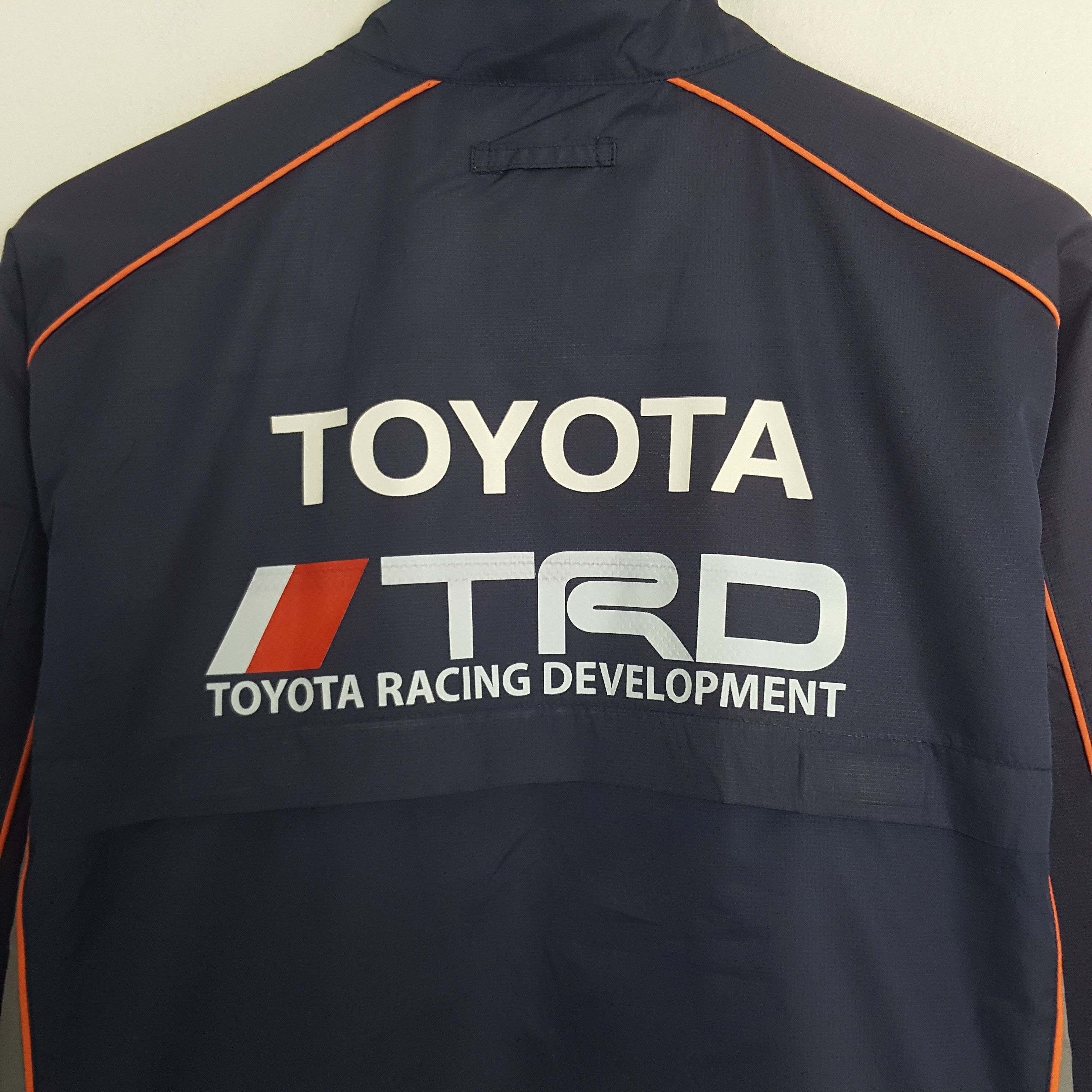 Japanese Brand × Vintage Vintage Toyota Racing Development Custom Windbreaker Jacket Size US L / EU 52-54 / 3 - 2 Thumbnail