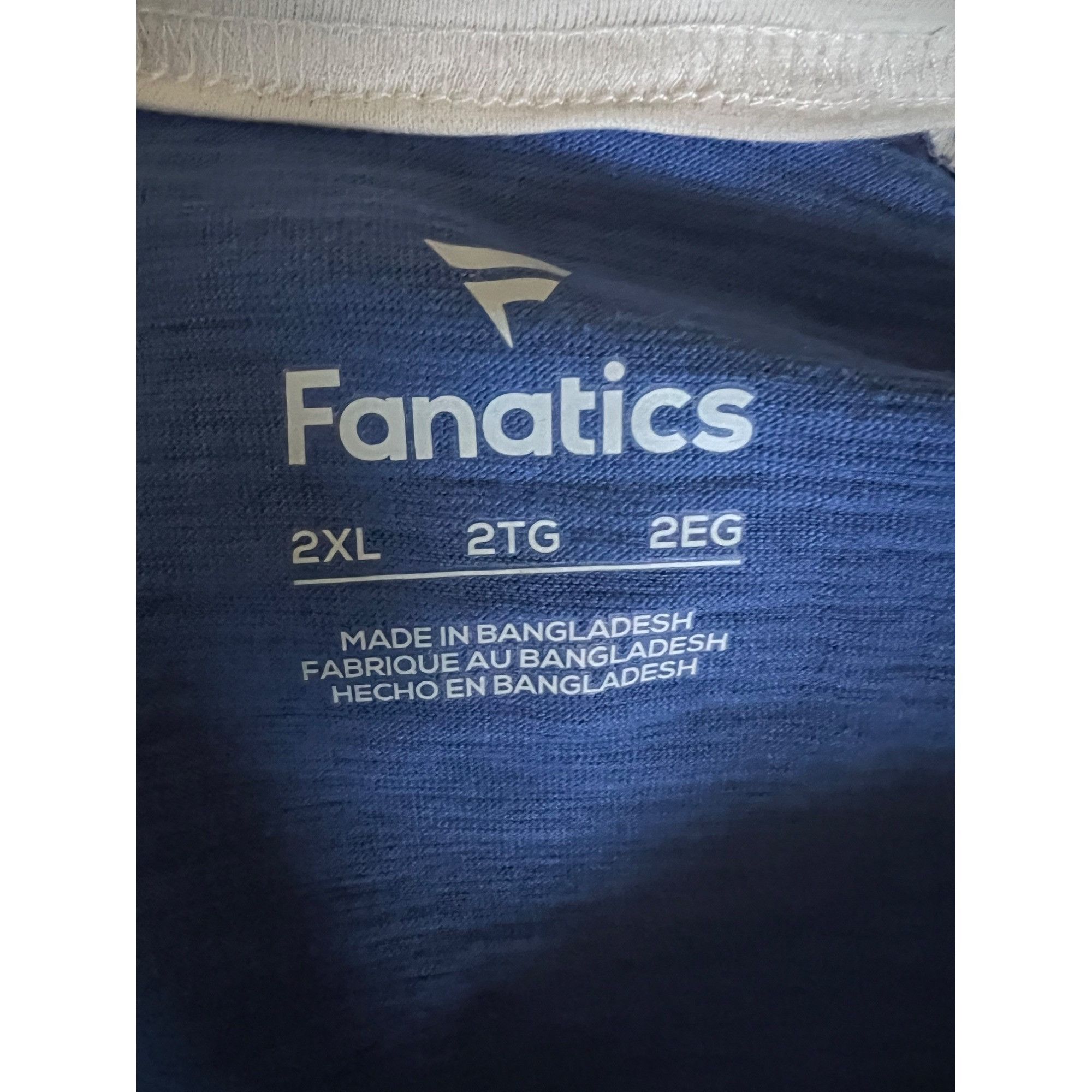 Other Fanatics Los Angeles LA Dodgers Baseball Mens Blue Colorbloc Size US XXL / EU 58 / 5 - 5 Thumbnail