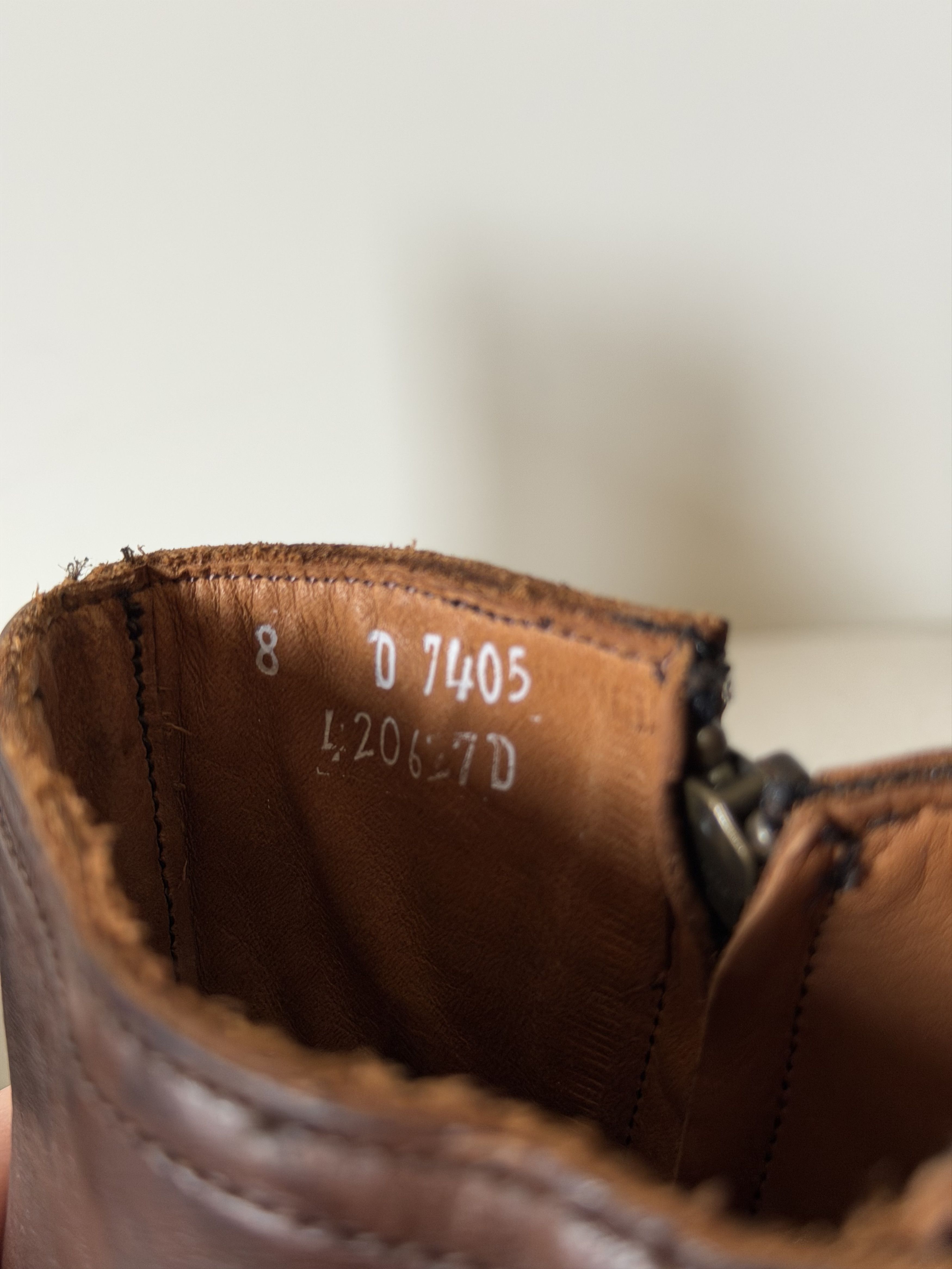 Allen Edmonds Allen Edmonds Tompkins Leather Zip Boots in Brown Size US 8 / EU 41 - 7 Thumbnail
