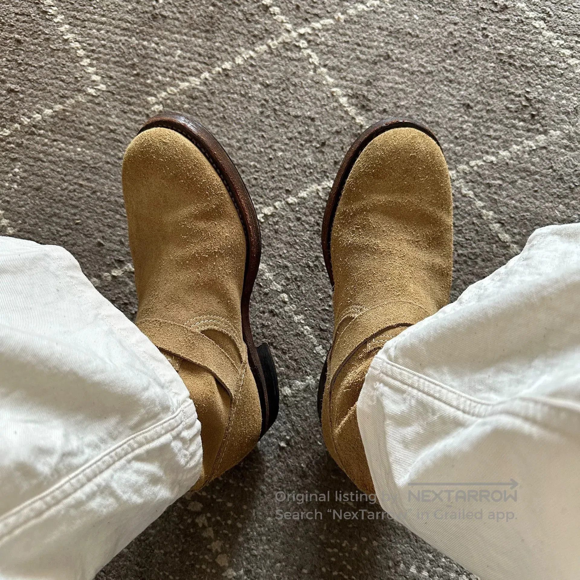 PHIGVEL MAKERS & Co. Phigvel Initial Suede Engineer Boots 7.5. Size US 7.5 / EU 40-41 - 2 Thumbnail