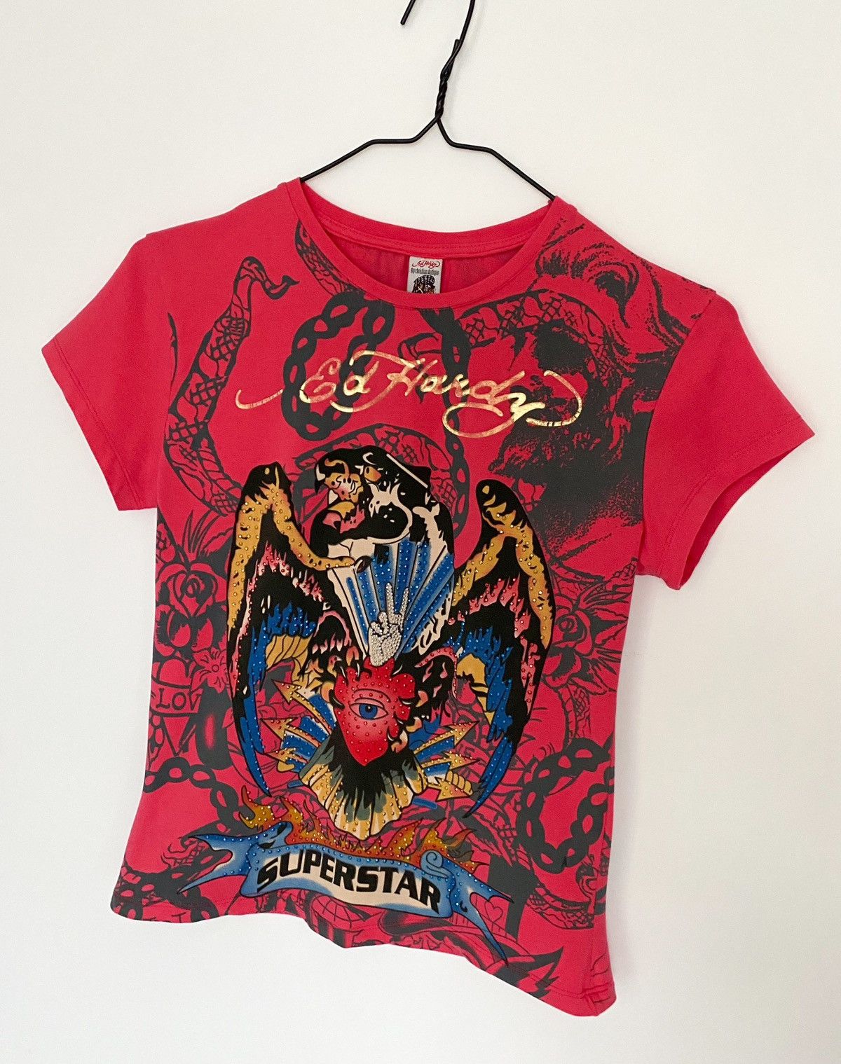 Ed Hardy Ed Hardy SUPERSTAR Tee / T Shirt Size M / US 6-8 / IT 42-44 - 12 Thumbnail