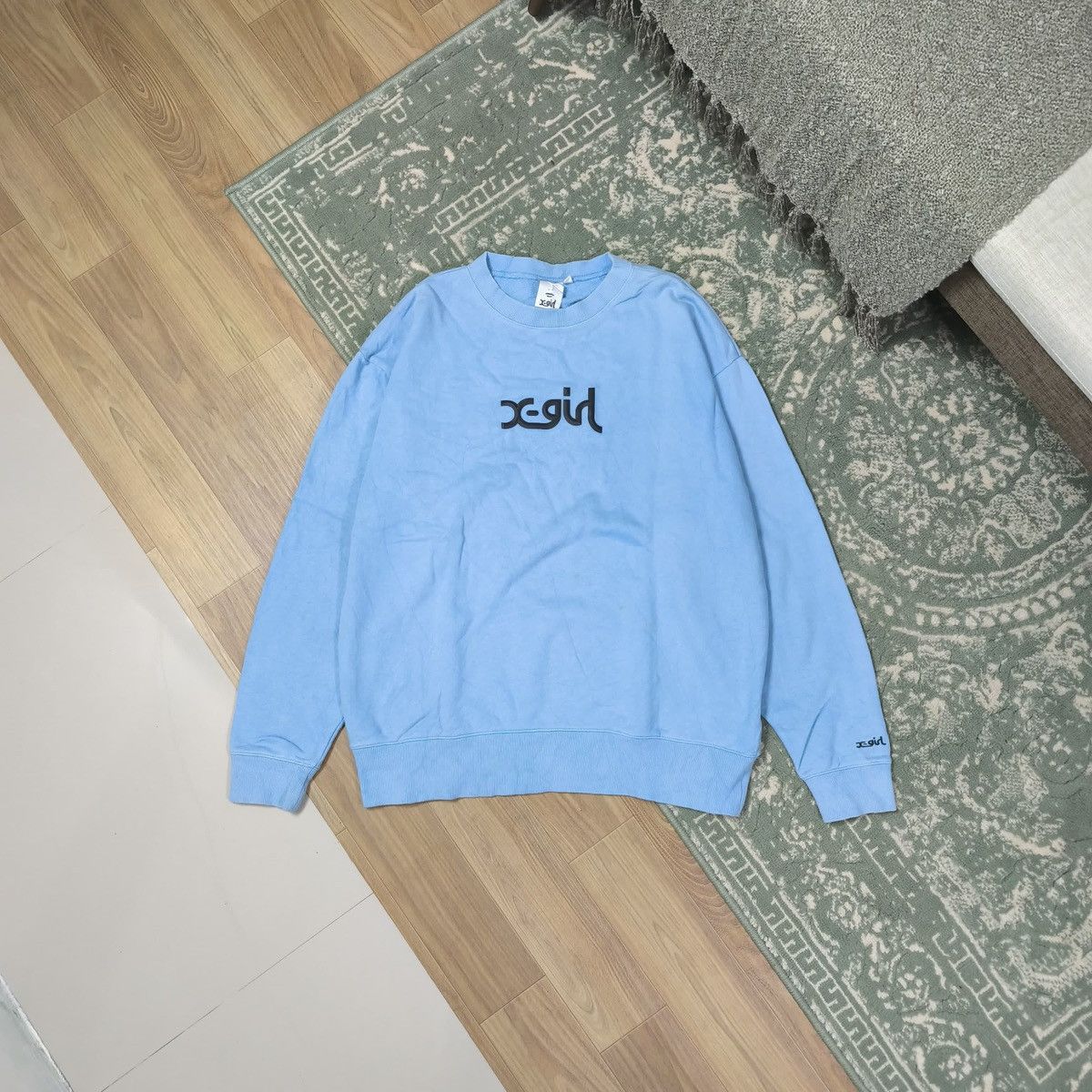 Designer × Japanese Brand Sweatshirt X-Girl Size US M / EU 48-50 / 2 - 1 Thumbnail