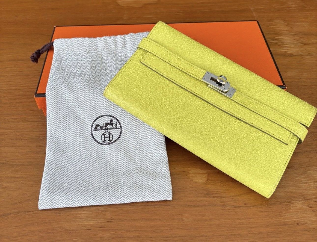 Hermes Hermes Kelly Leather Wallet Size ONE SIZE - 5 Thumbnail
