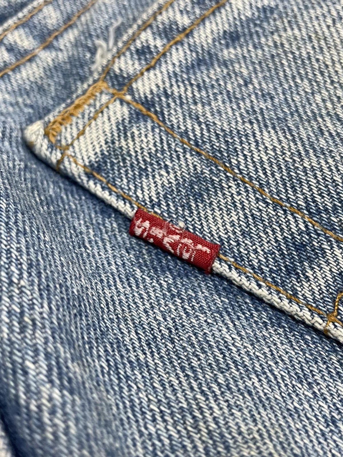 If Six Was Nine Vintage Levis 505 USA Thread Leg Pants (AD13) Size US 31 - 20 Thumbnail
