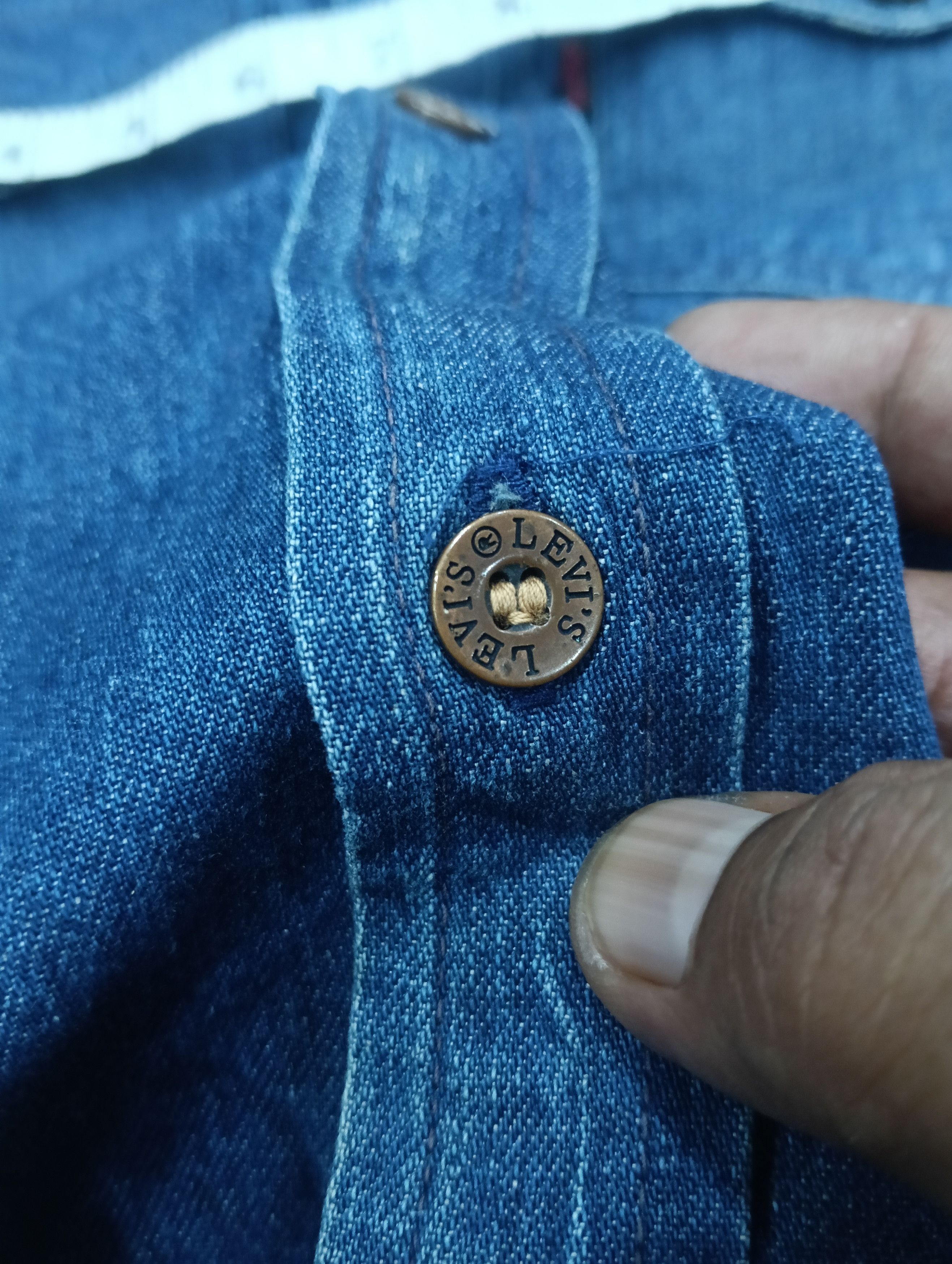 Levi's Vintage Clothing Vintage Repro Levis Big E Button Size US M / EU 48-50 / 2 - 7 Thumbnail