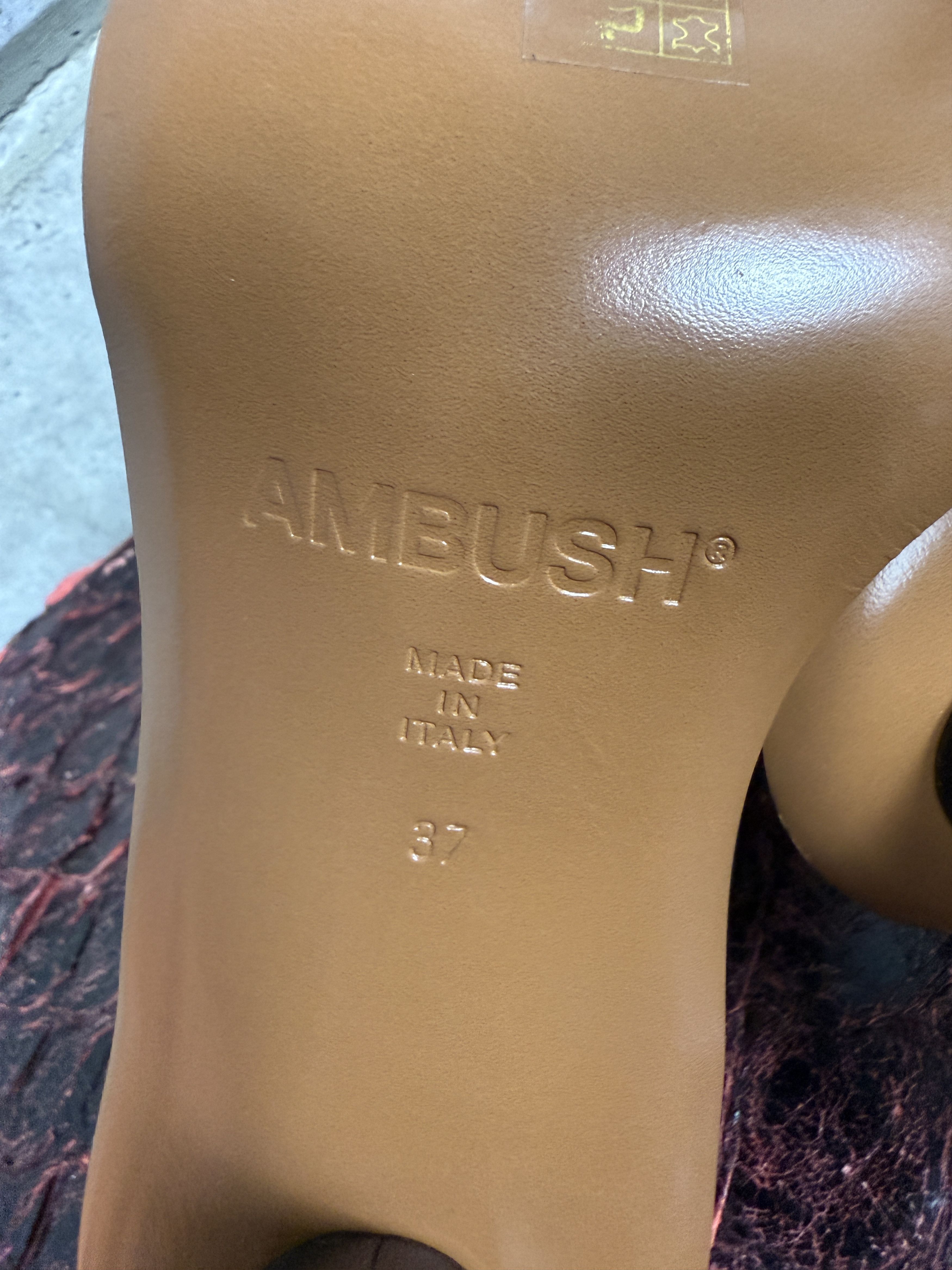 Ambush Design $285 Ambush Cushion Strap Heel Sandals Size US 7 / IT 37 - 12 Thumbnail