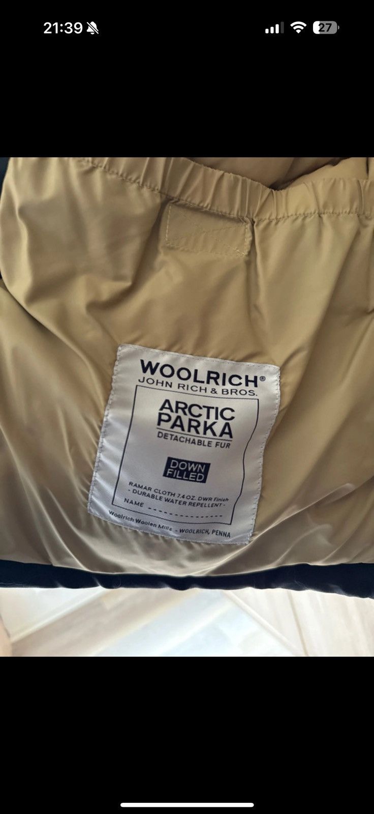 Woolrich Woolen Mills Woolrich Jacket Men Size US XS / EU 42 / 0 - 4 Thumbnail