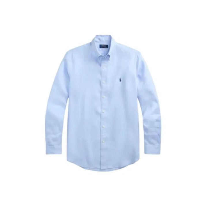 Polo Ralph Lauren Polo Ralph Lauren Men's Blue Logo Button Shirt Size US M / EU 48-50 / 2 - 1 Thumbnail