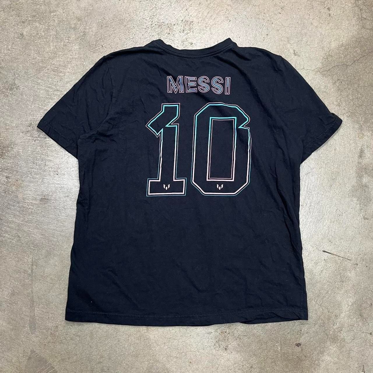 Adidas Adidas Inter Miami CF Lionel Messi #10 Black T-Shirt Size US L / EU 52-54 / 3 - 2 Thumbnail