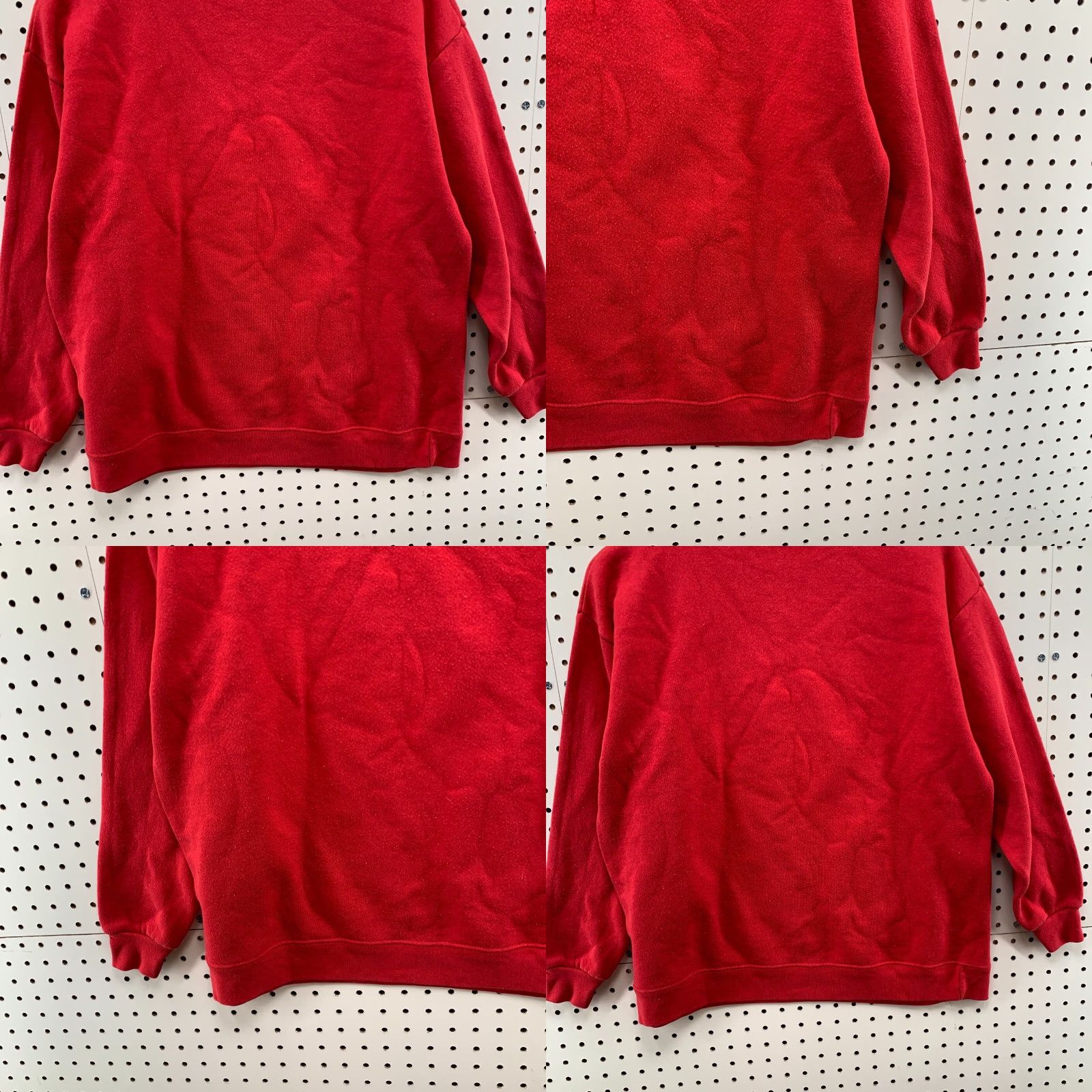 Disney VINTAGE Disney Mickey Sweatshirt Unisex Adults S Red Crewneck 90s Mickey Mouse Palooza? Size US S / EU 44-46 / 1 - 11 Thumbnail