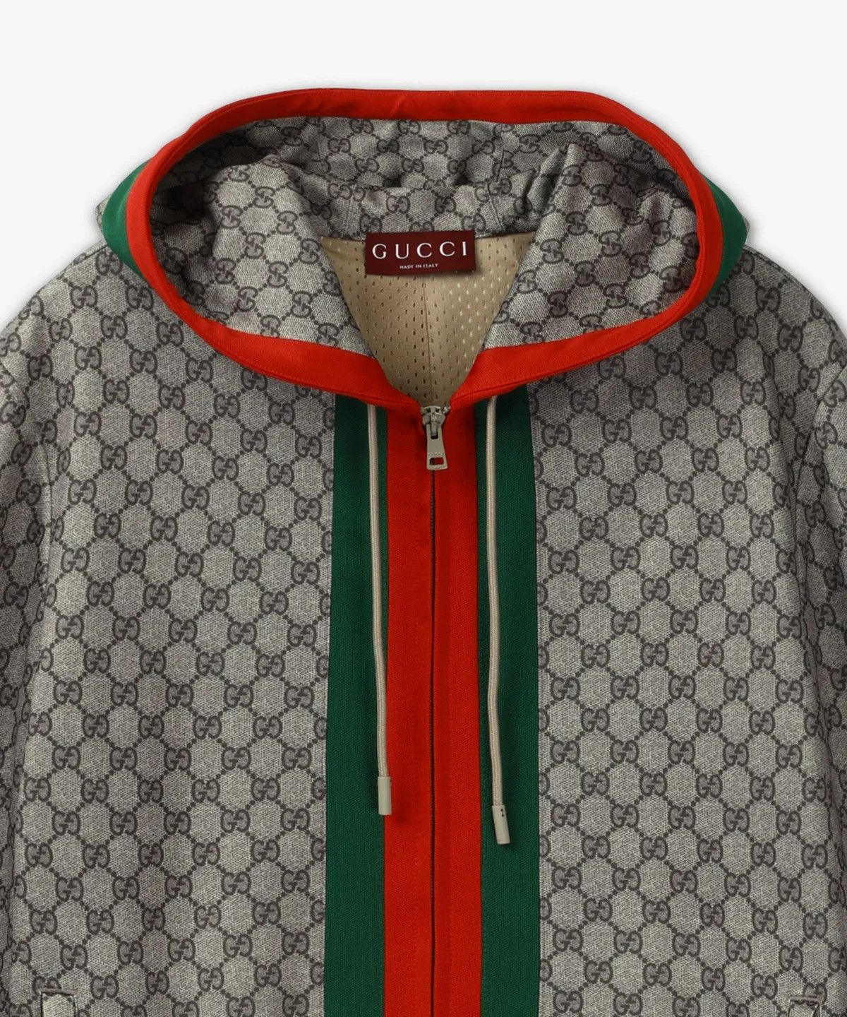 Gucci o1la5ras0426 Technical Jersey Zip Jacket in Multicolor Size US M / EU 48-50 / 2 - 3 Thumbnail