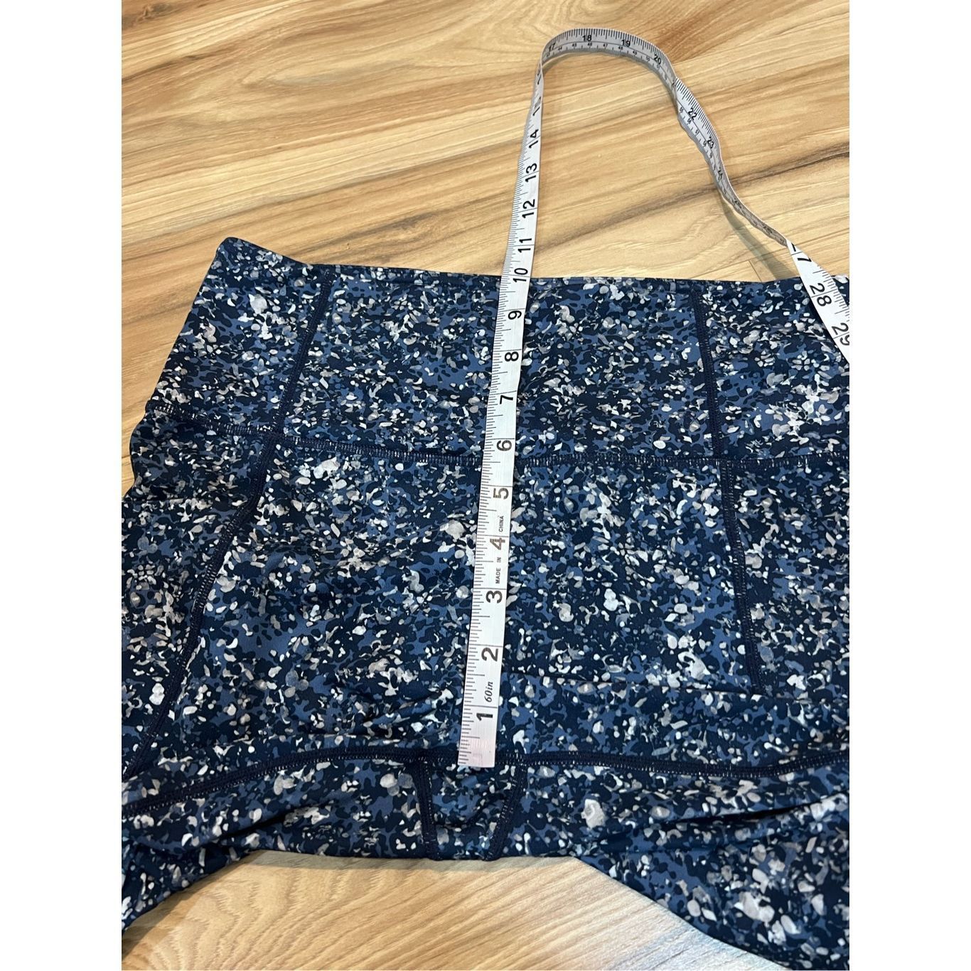Athleta Athleta Blue Sandstone 7/8 Stash Pocket Leggings Sz M Size 32" / US 10 / IT 46 - 6 Thumbnail