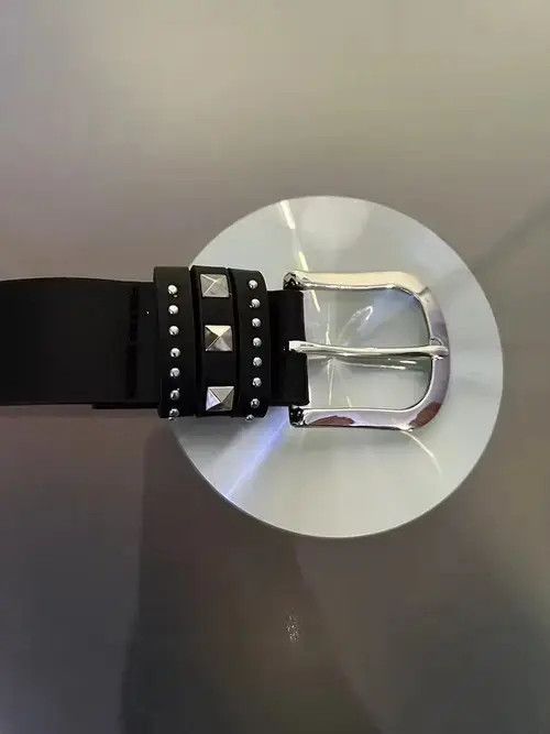 VIBE Triple Studded Buckle Belt Size ONE SIZE - 4 Thumbnail