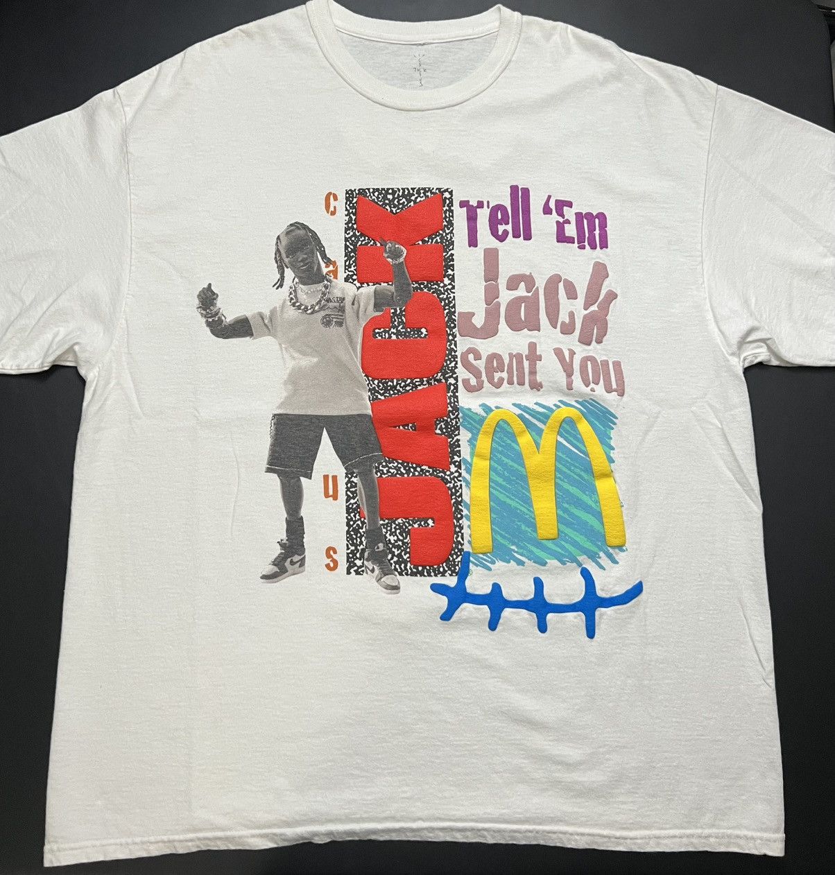 Travis Scott Travis Scott Cactus Jack McDonalds Action Figure Shirt Size US XL / EU 56 / 4 - 1 Thumbnail