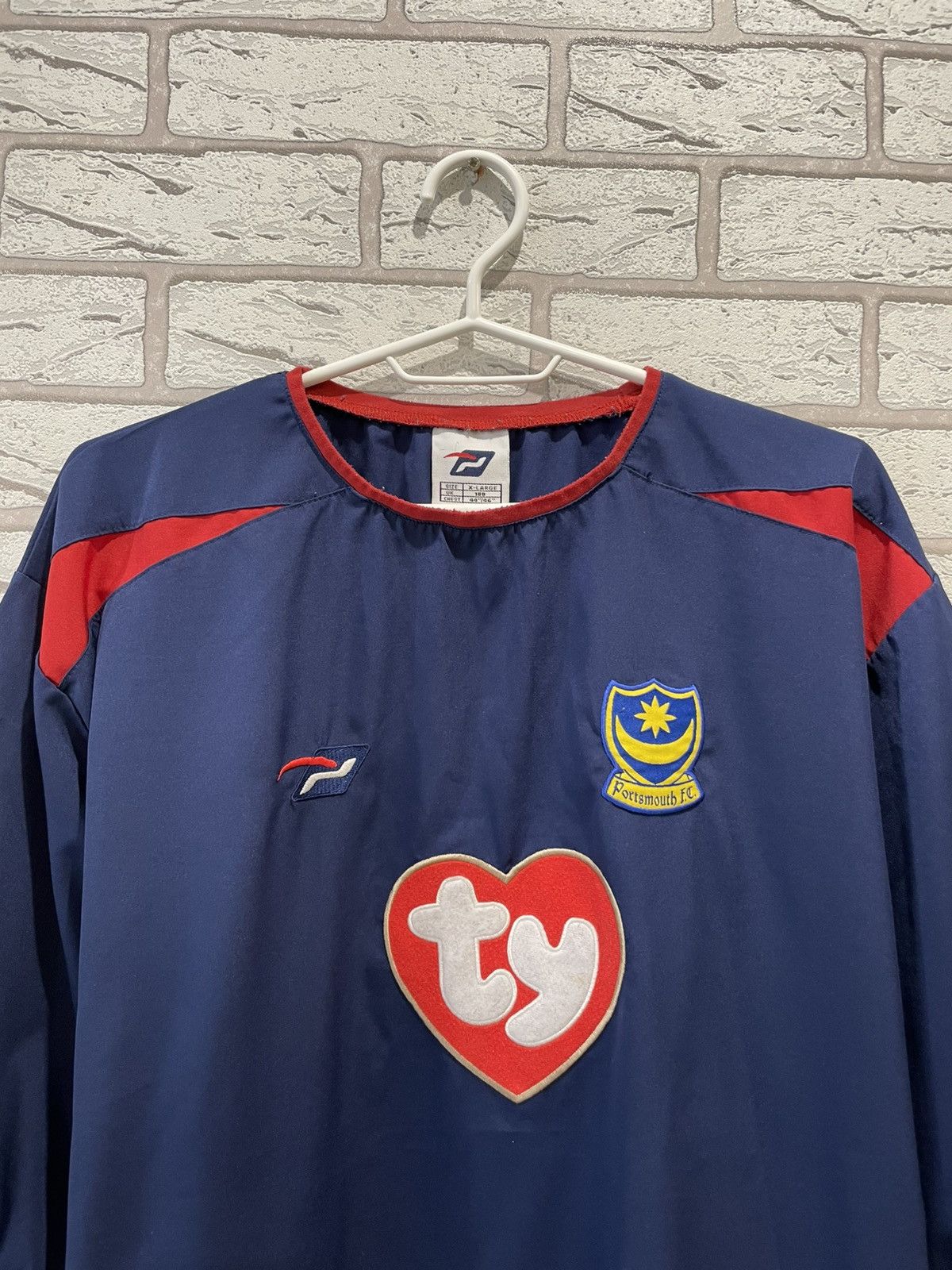 Vintage Portsmouth 2003 2004 2005 Away Football Shirt Soccer Jersey Size US XL / EU 56 / 4 - 3 Thumbnail
