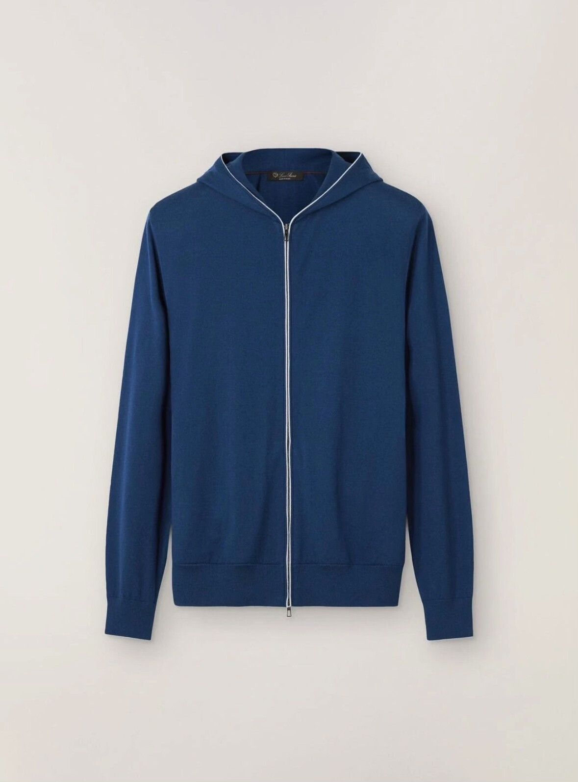 Loro Piana Loro Piana Men's Blue Cardigan Jacket Size US M / EU 48-50 / 2 - 1 Thumbnail