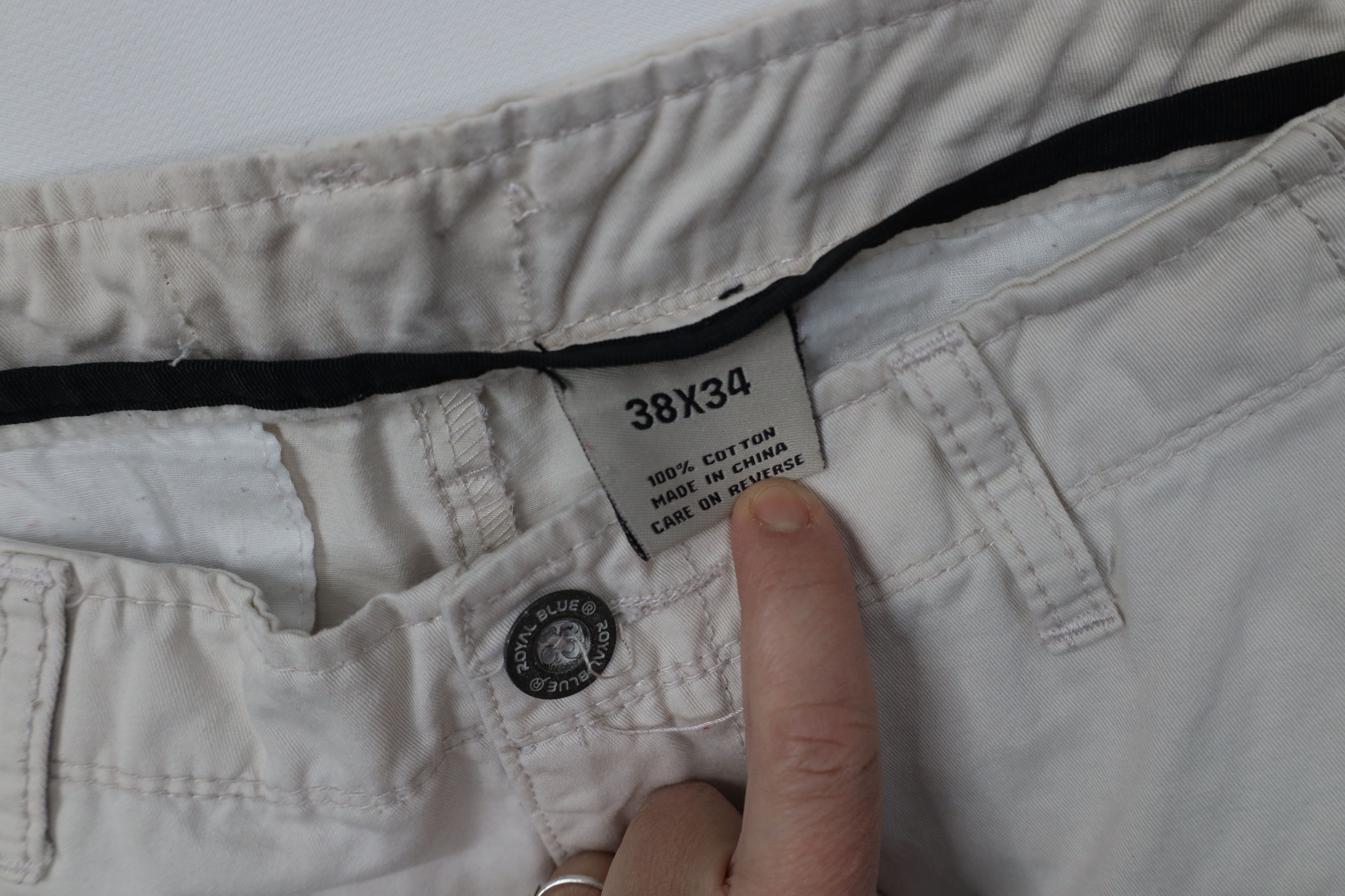 Vintage Vintage Y2K Streetwear Double Knee Cargo Pants Beige Size US 38 / EU 54 - 10 Thumbnail