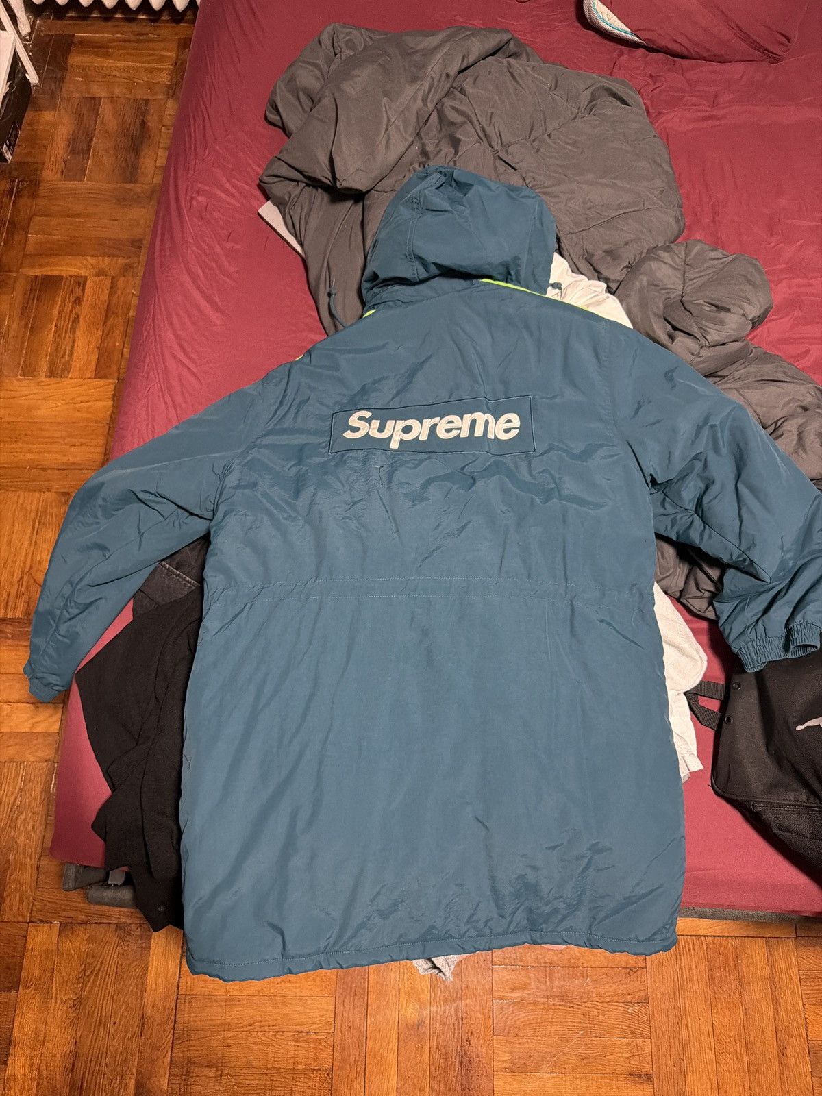 Supreme SUPREME “ Stadium Parka Box Logo” Size US L / EU 52-54 / 3 - 1 Thumbnail