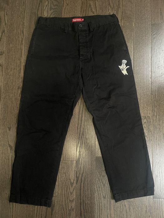 Supreme Supreme Doughboy Chino Pant - Black | Grailed