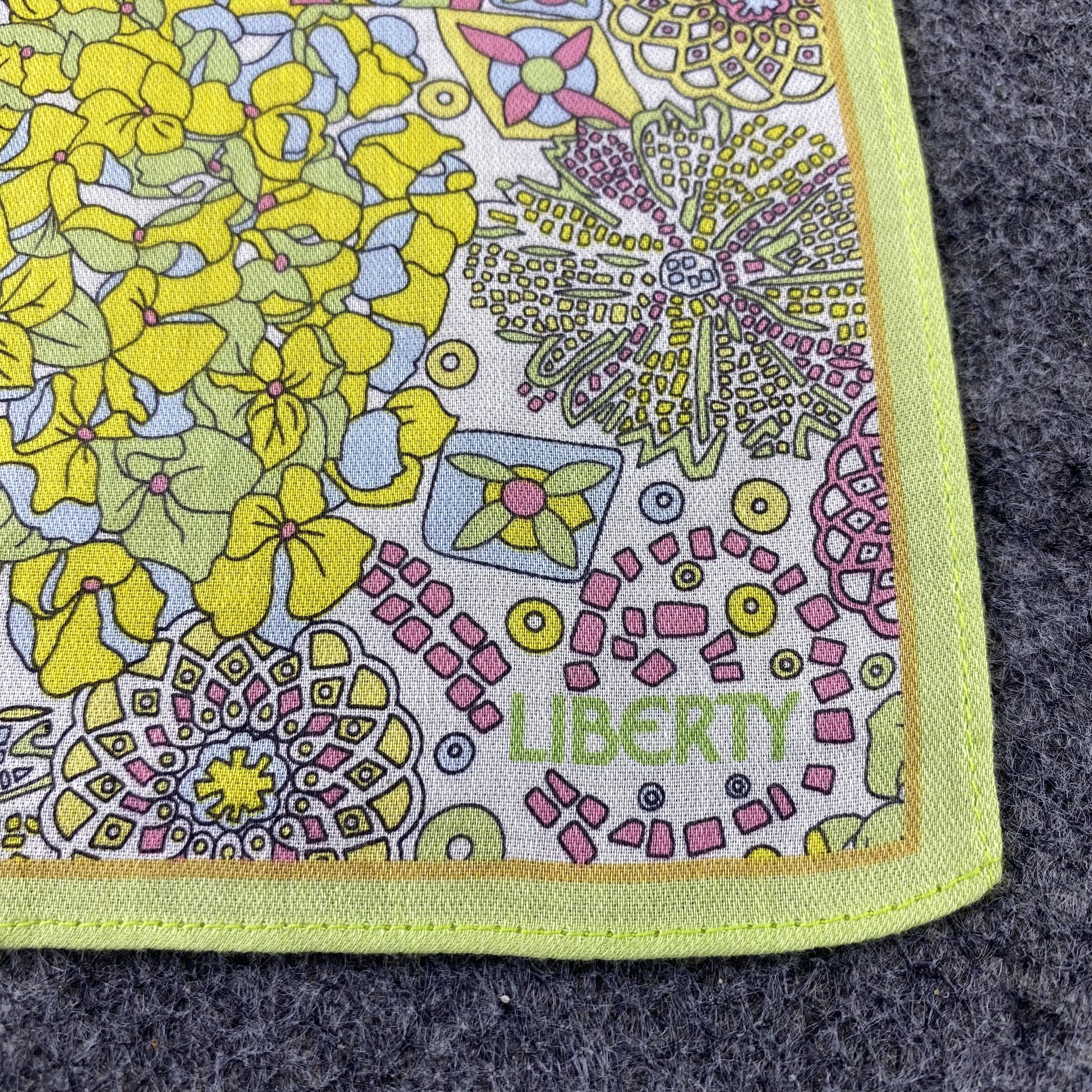 Liberty Liberty Handkerchief / Bandana / Neckerchief-B1338 Size ONE SIZE - 7 Thumbnail