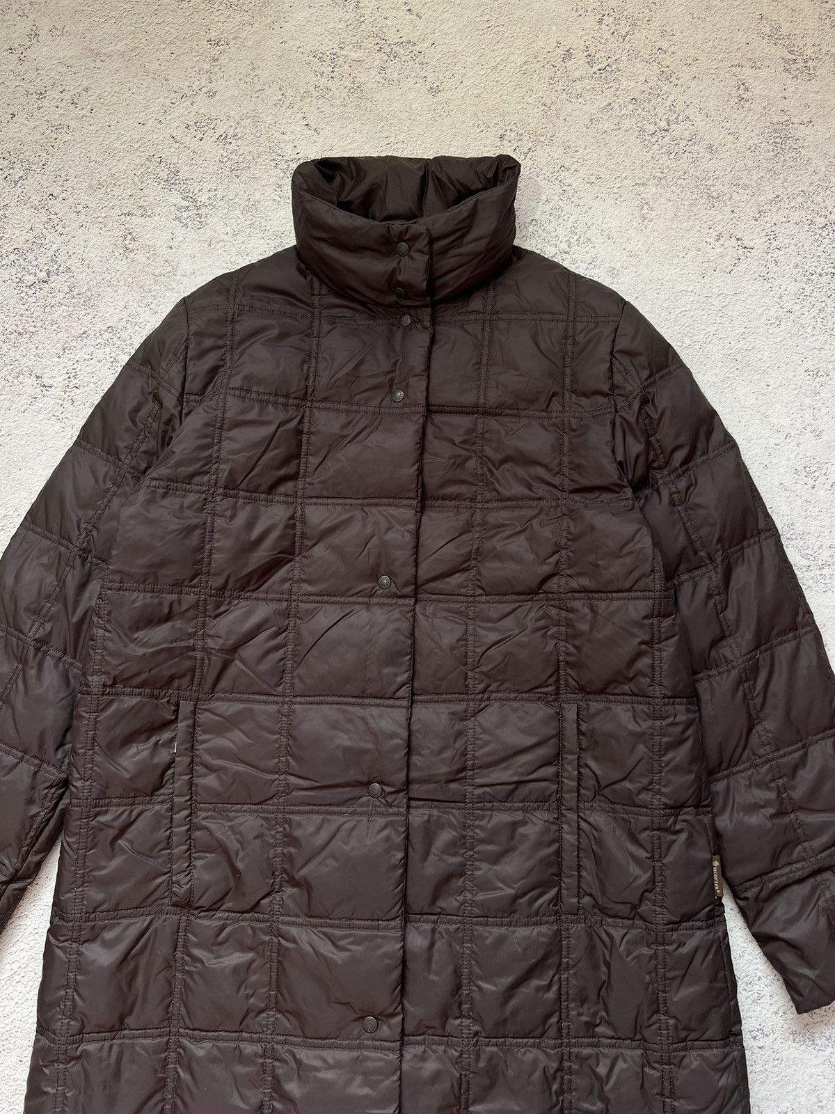 Moncler × Vintage Vintage Brown Moncler puffer coat down women's Size M / US 6-8 / IT 42-44 - 5 Thumbnail
