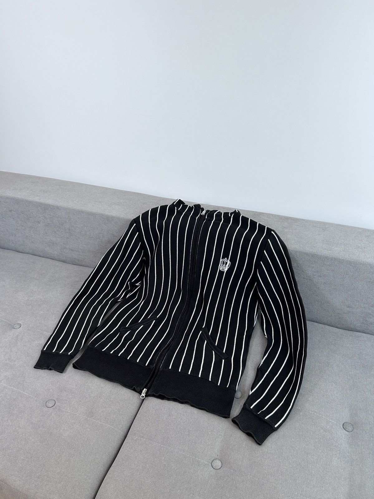 Japanese Brand × Vintage Crazy Vintage Y2k Zip Up Hoodie Size US M / EU 48-50 / 2 - 1 Thumbnail