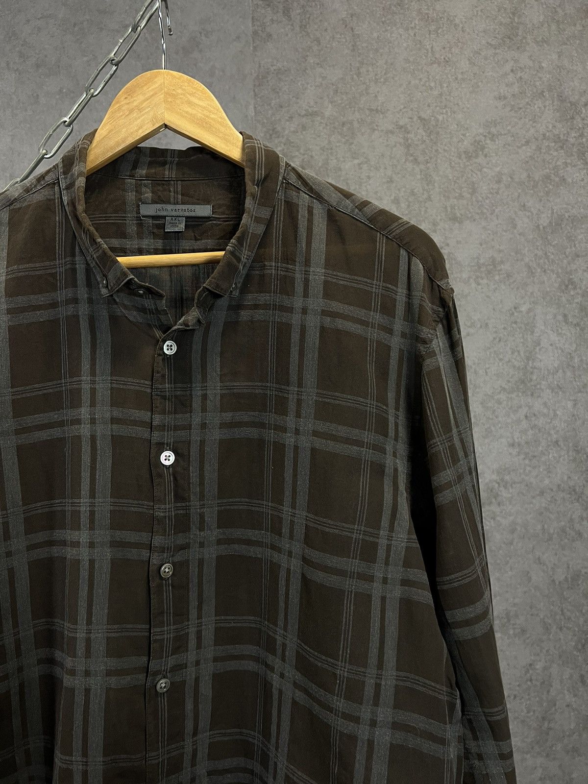 John Varvatos John Varvatos designer shirt Size US XL / EU 56 / 4 - 2 Thumbnail