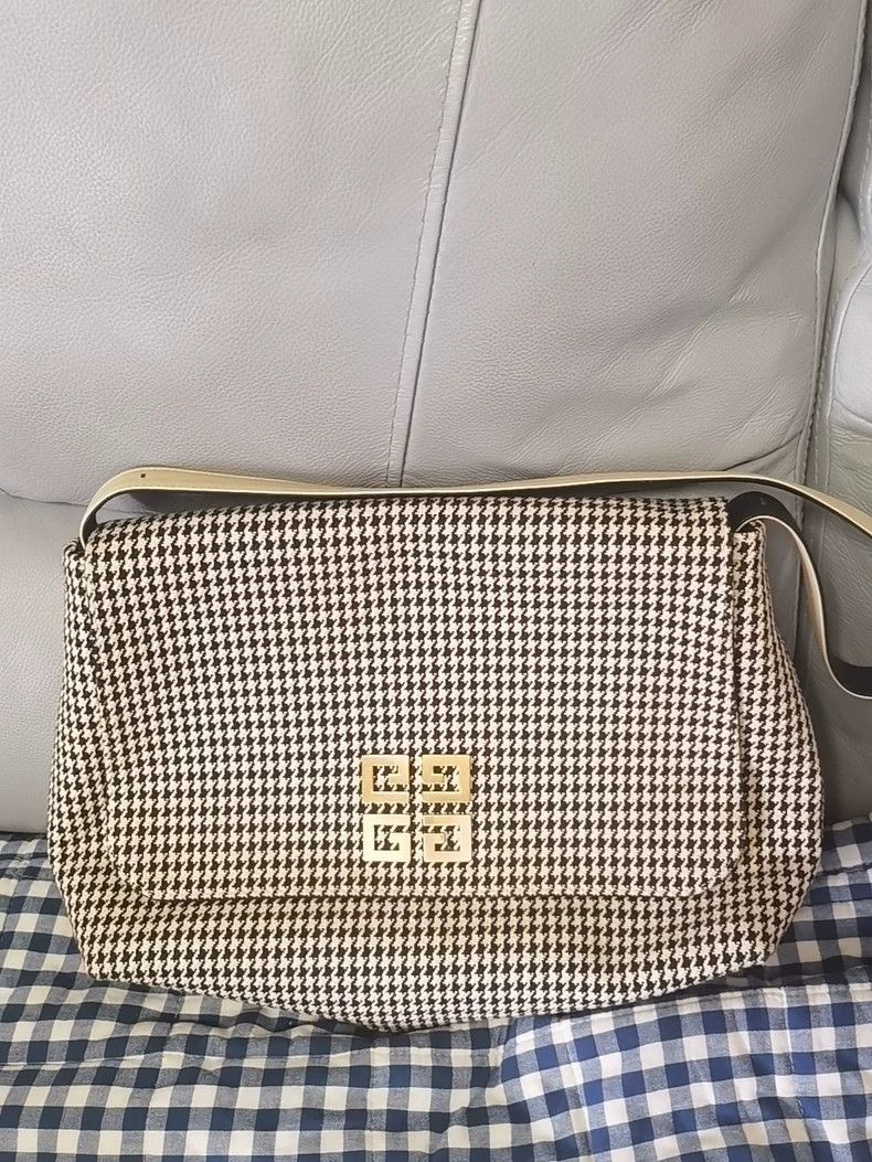 Givenchy Givenchy Houndstooth Vintage Shoulder Bag - dmc Size ONE SIZE - 1 Thumbnail
